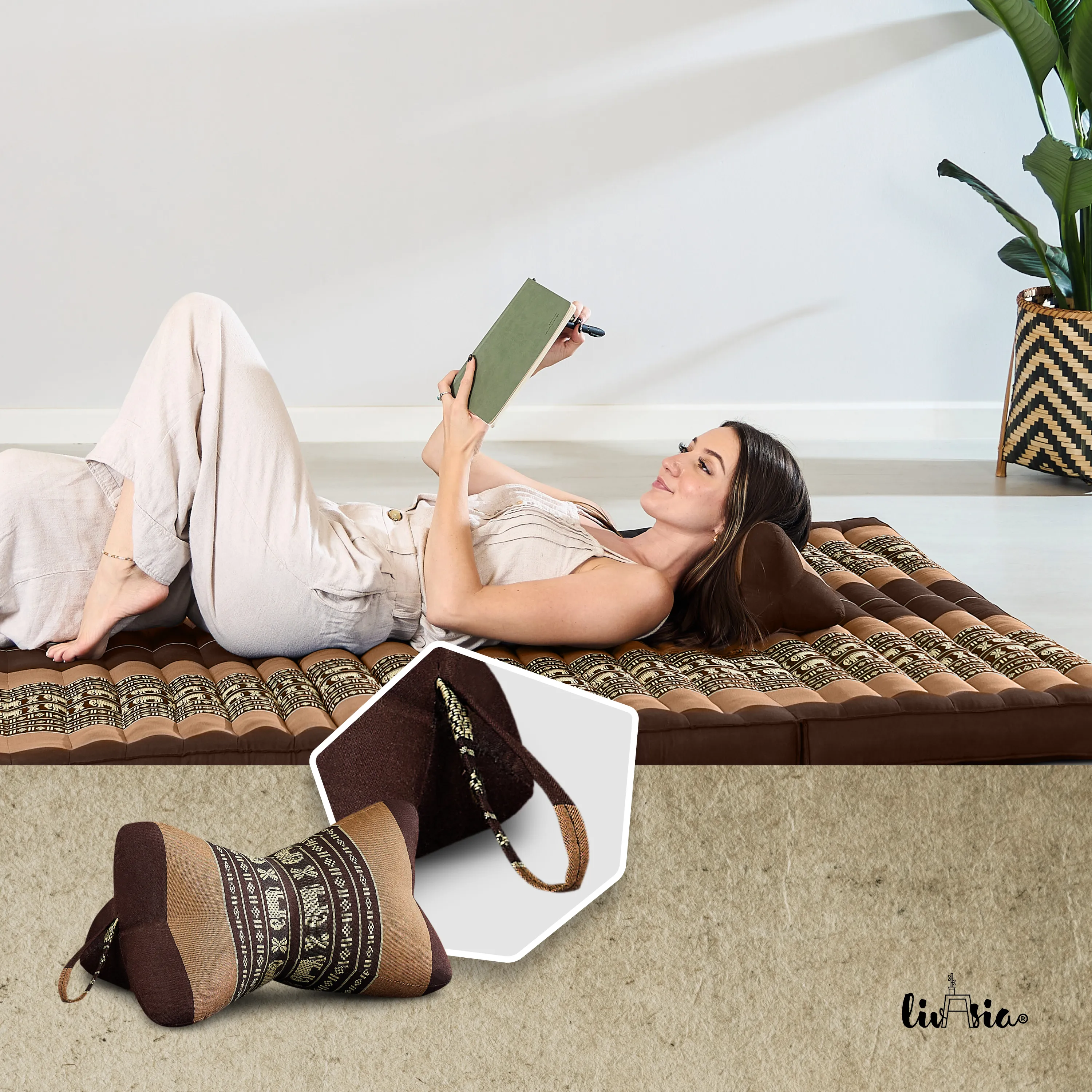 Coussin os en kapok