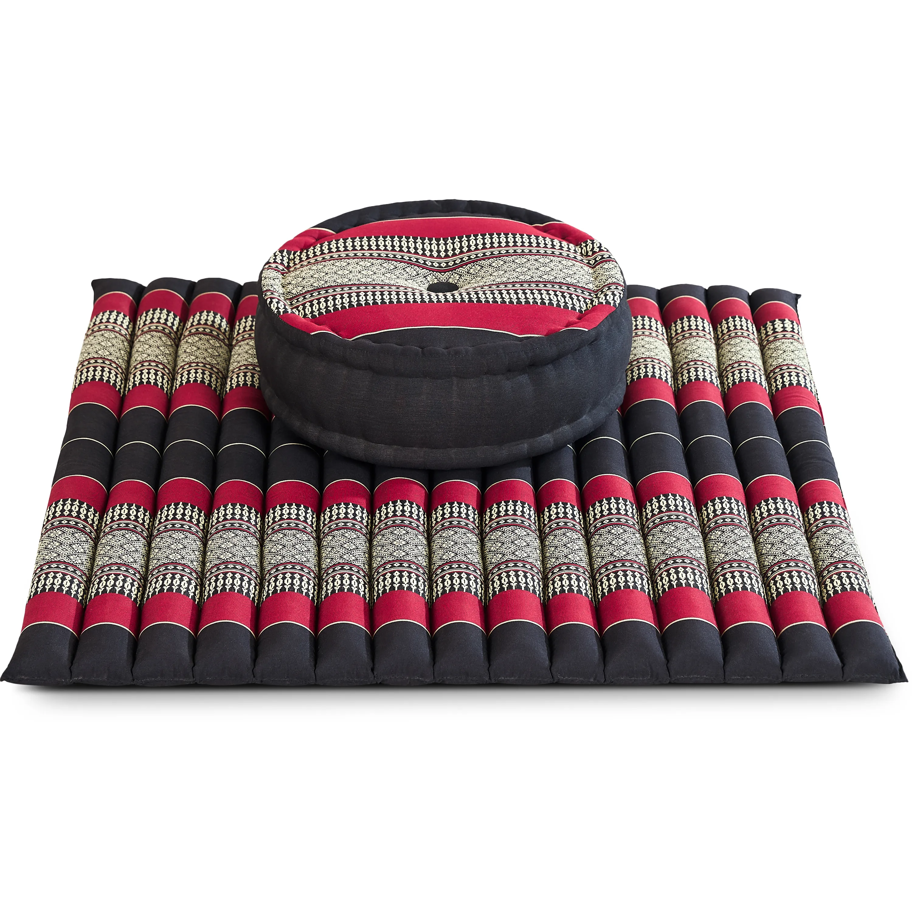 Set de coussins de méditation en kapok XL