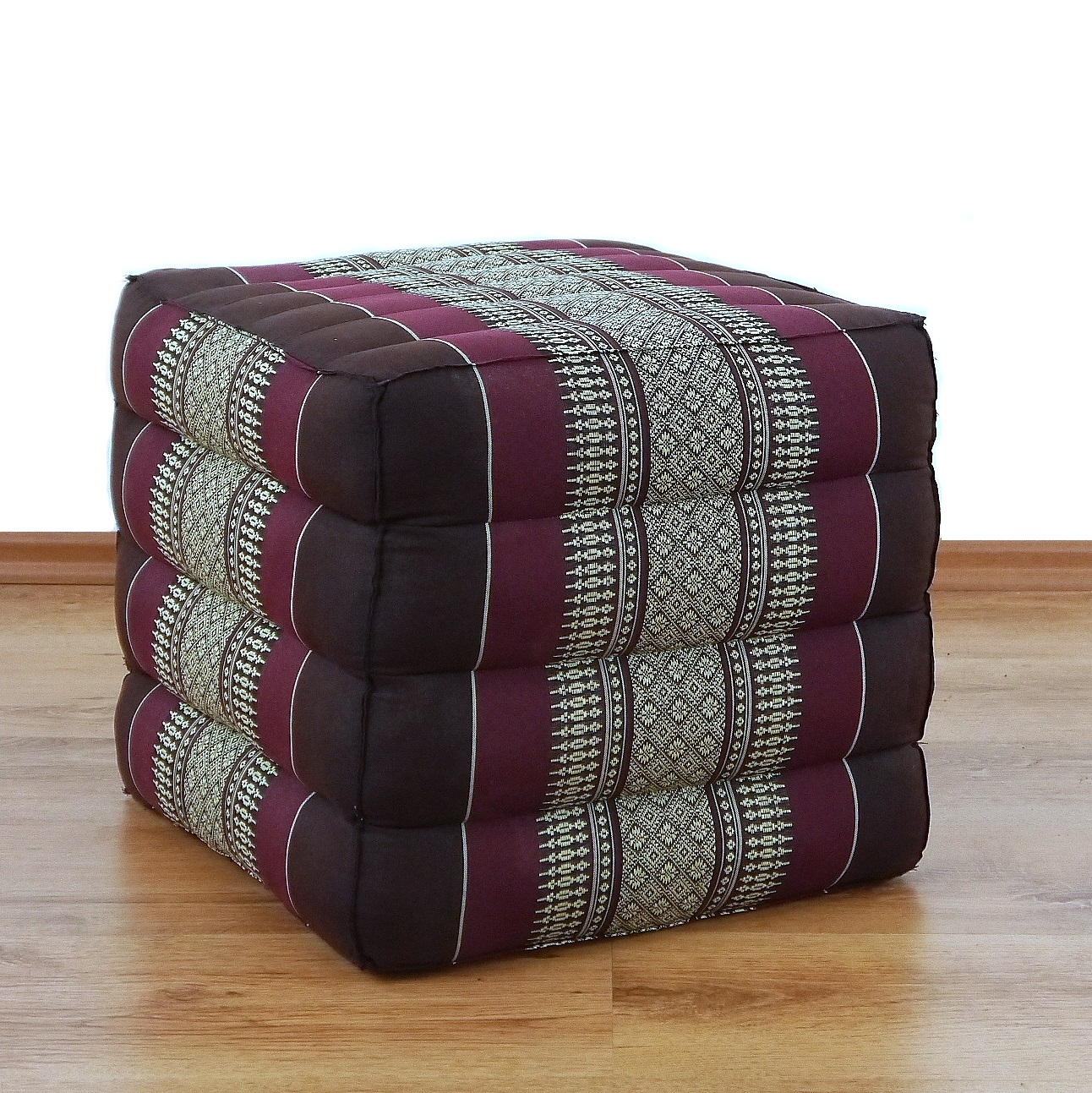 Coussin cube en kapok