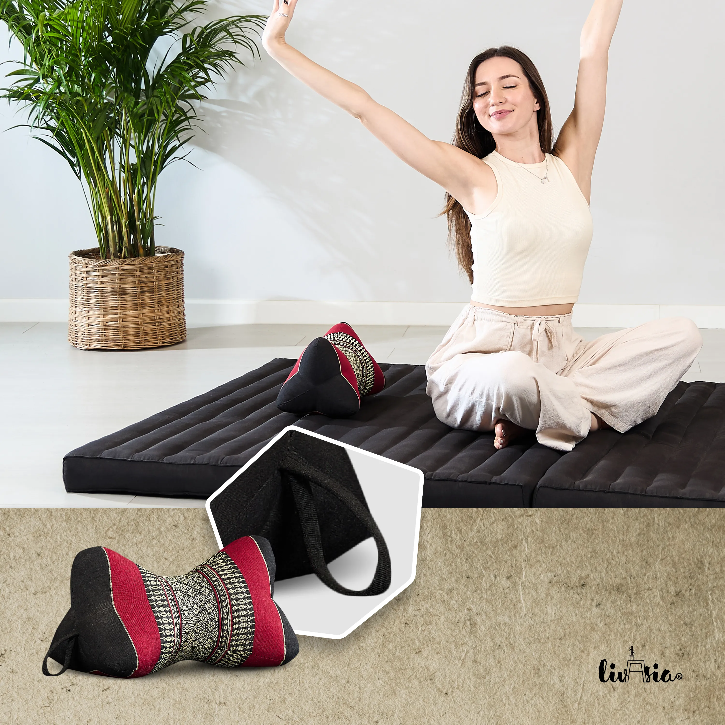 Coussin os en kapok