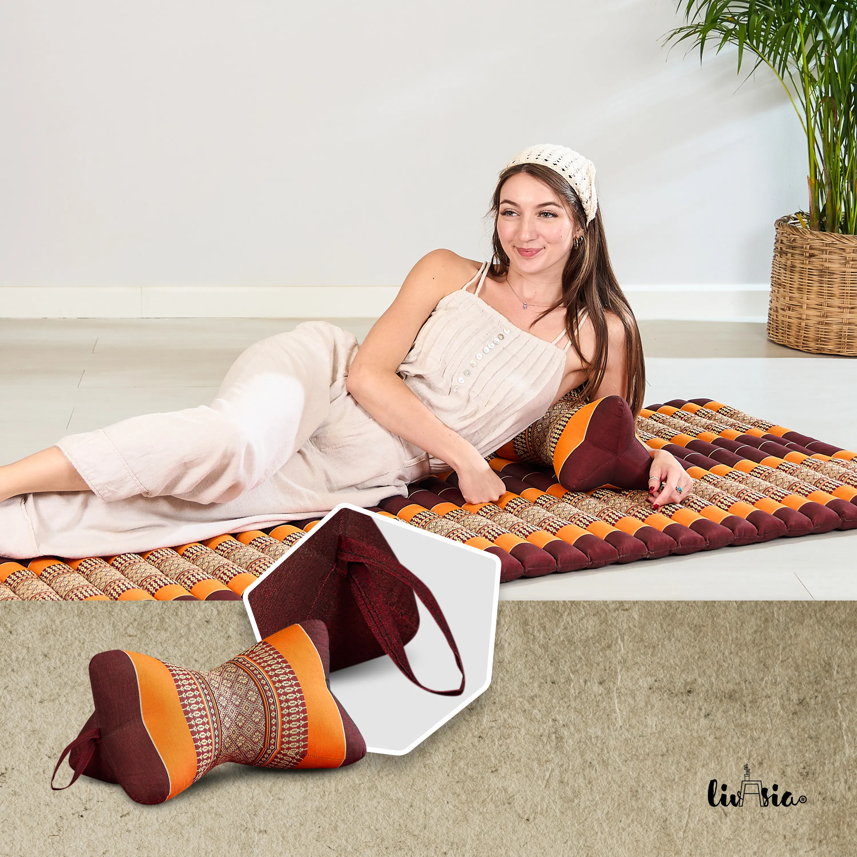 Coussin os en kapok