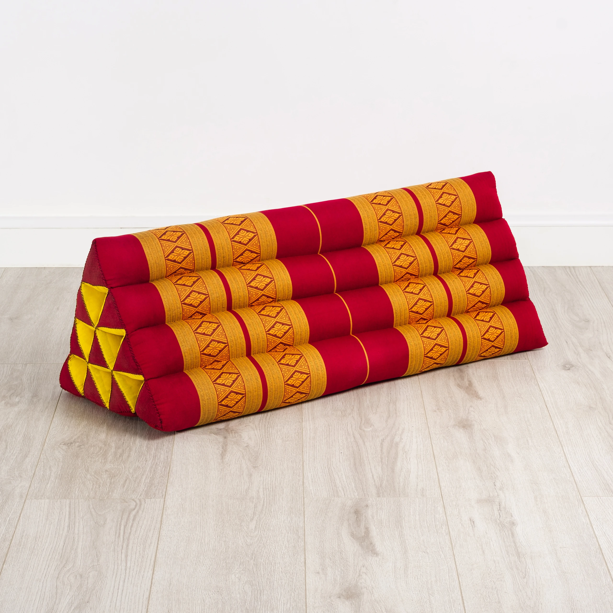 Coussin triangulaire large en kapok