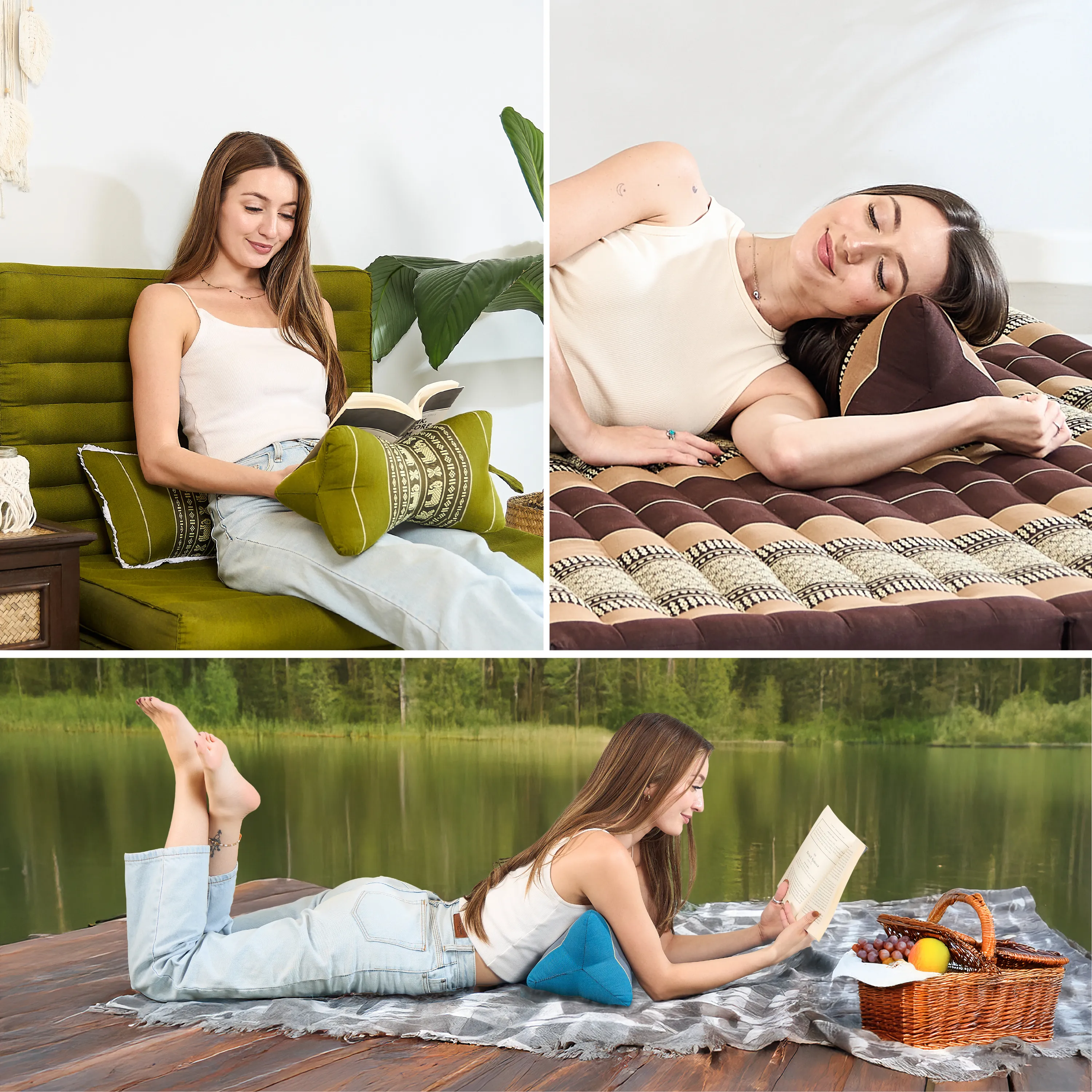 Coussin os en kapok