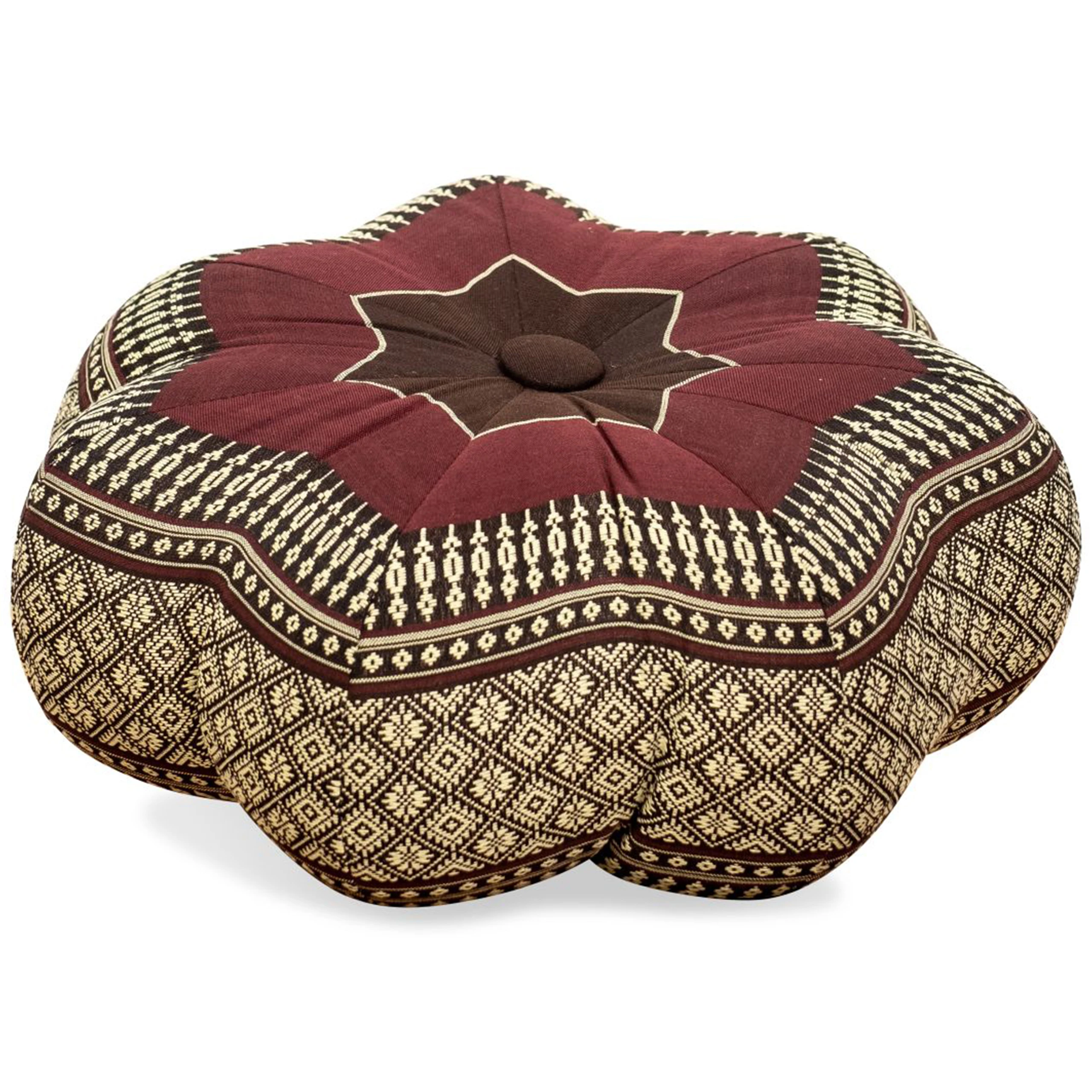 Zafu étoile petite taille en kapok