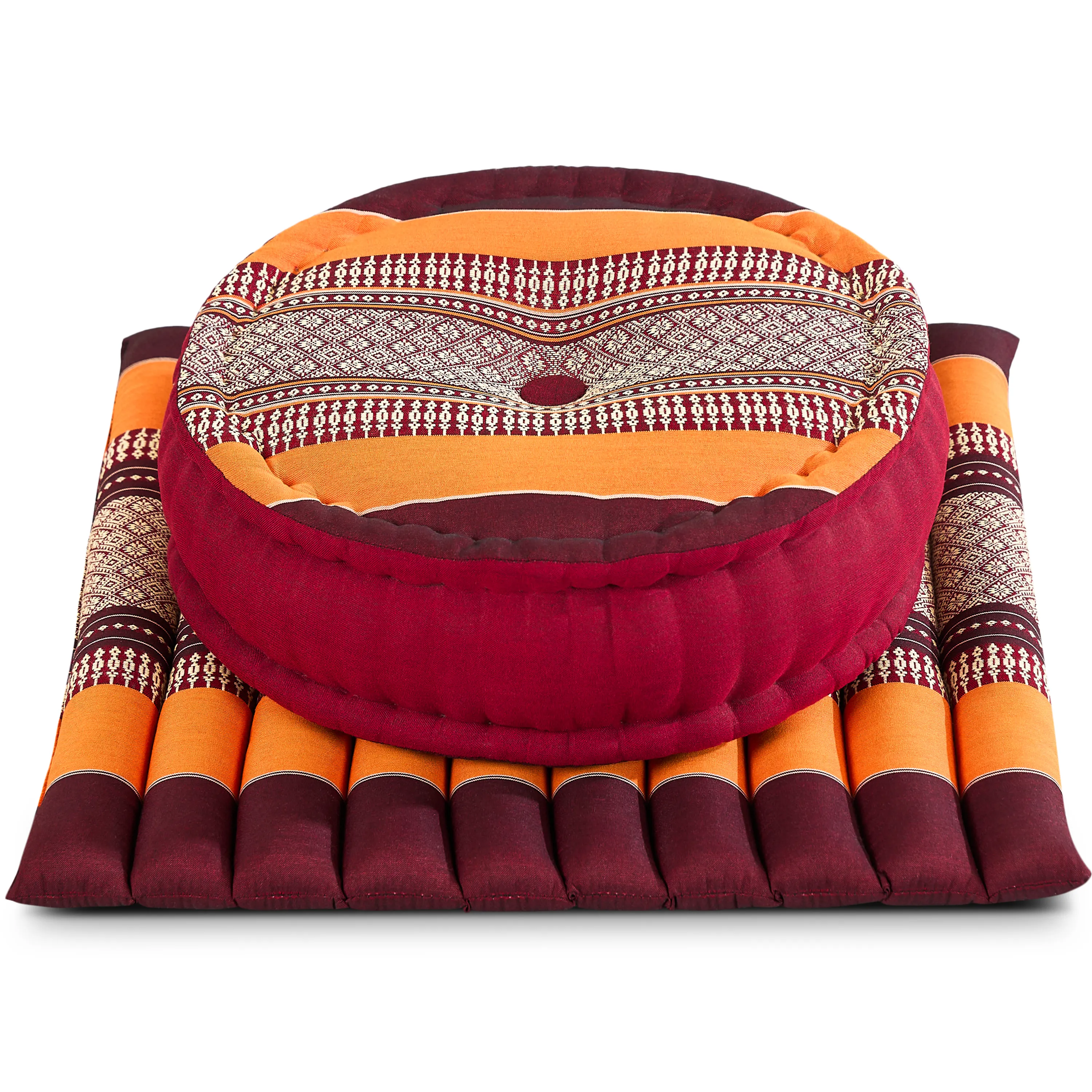 Set de coussins de méditation en kapok L
