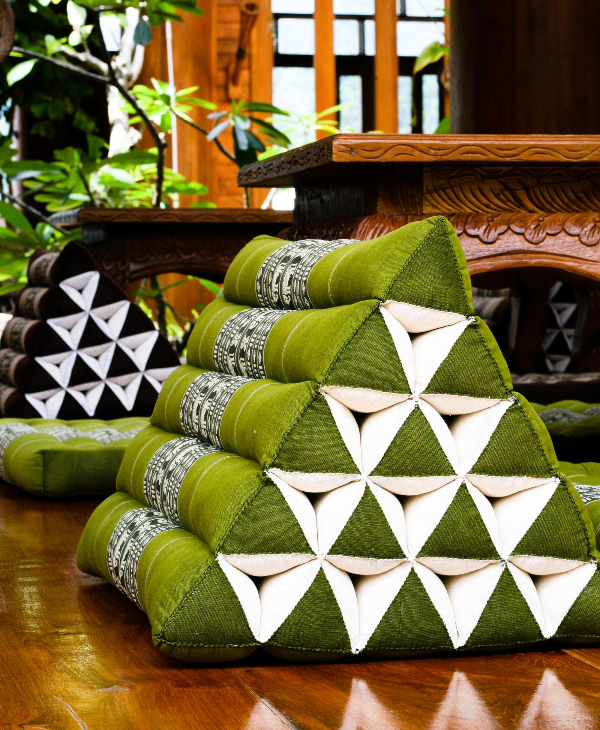 L'histoire du coussin thaïlandais