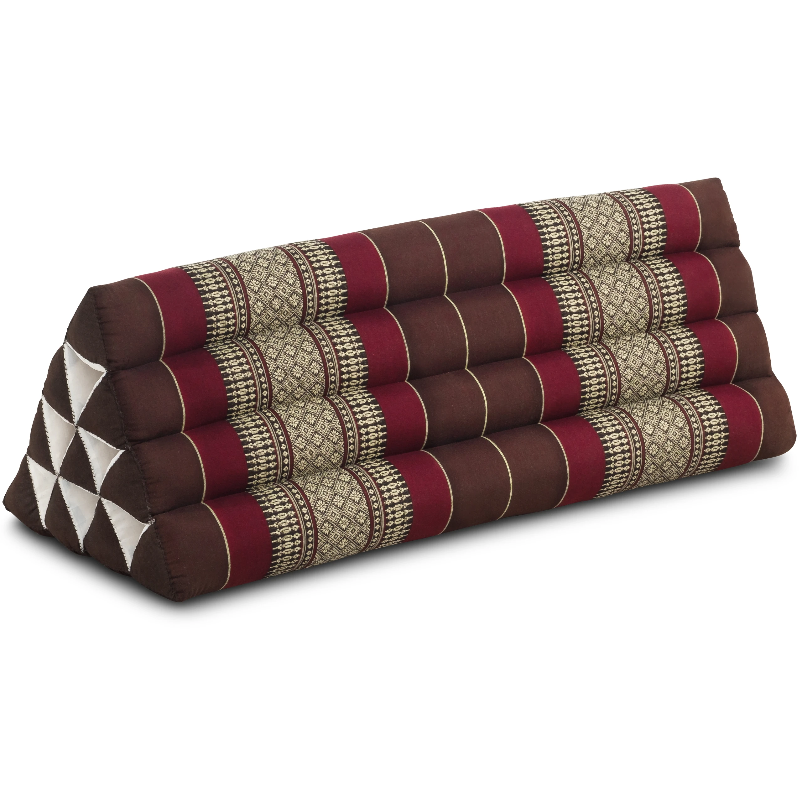 Coussin triangulaire large en kapok