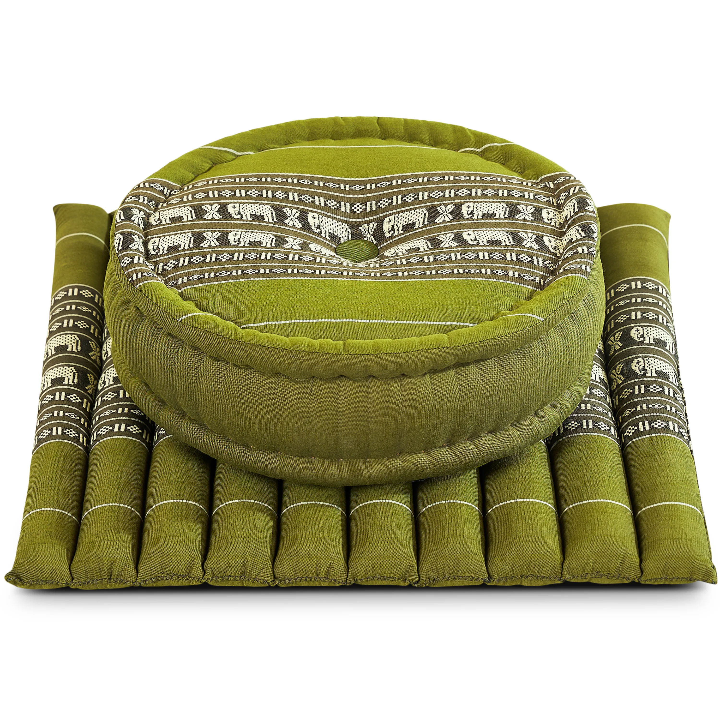 Set de coussins de méditation en kapok L