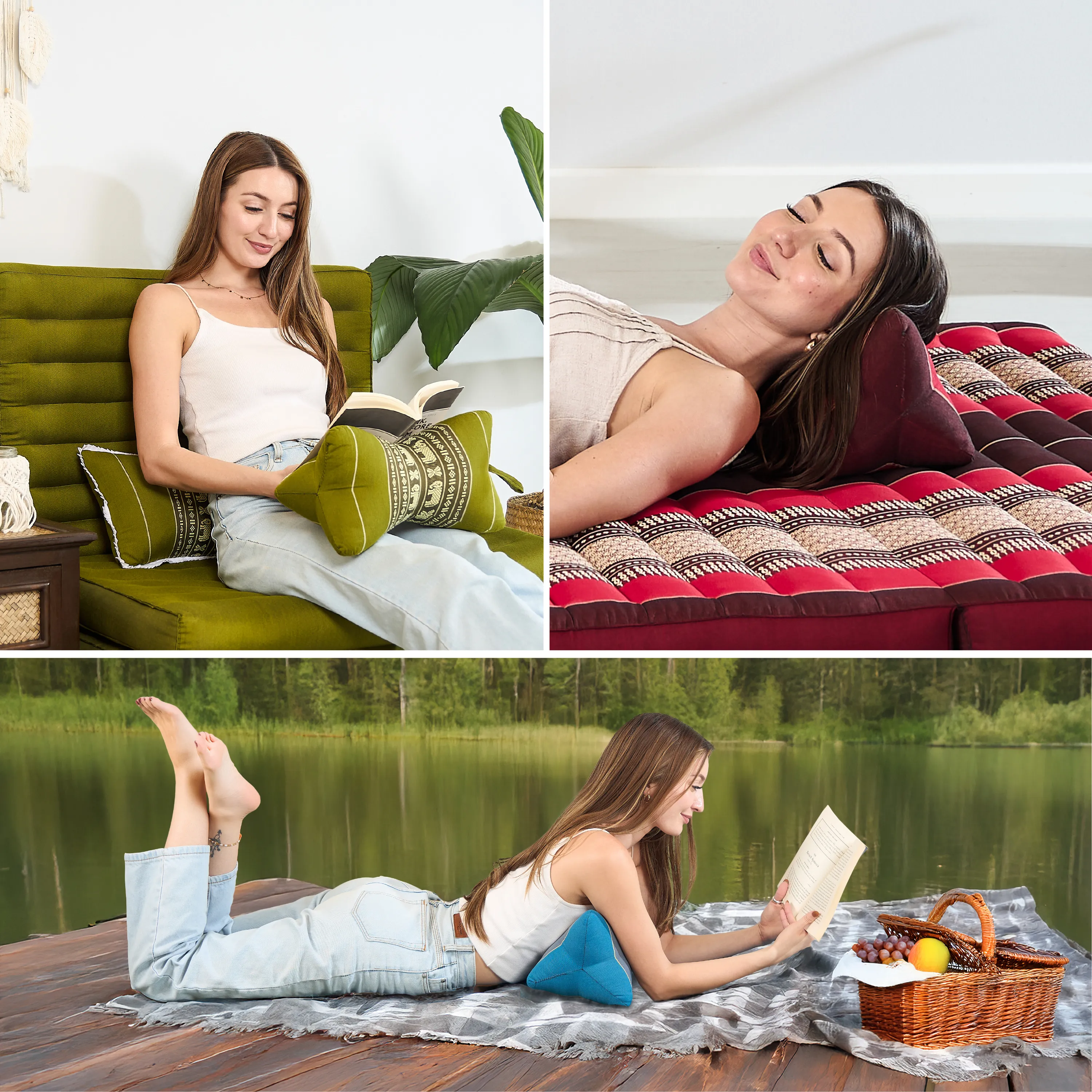 Coussin os en kapok
