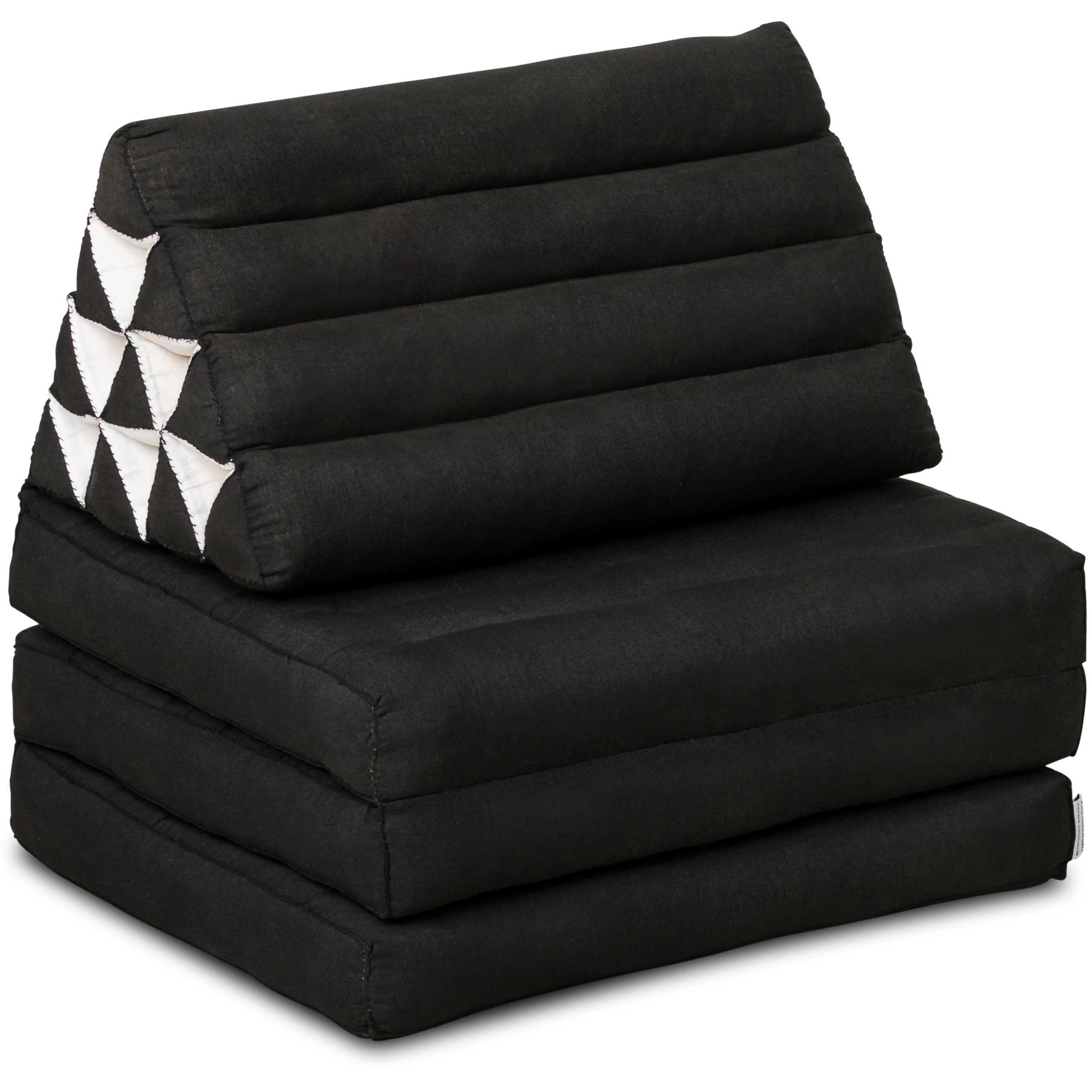 Coussin thaï avec matelas 3 parties en kapok, Basic