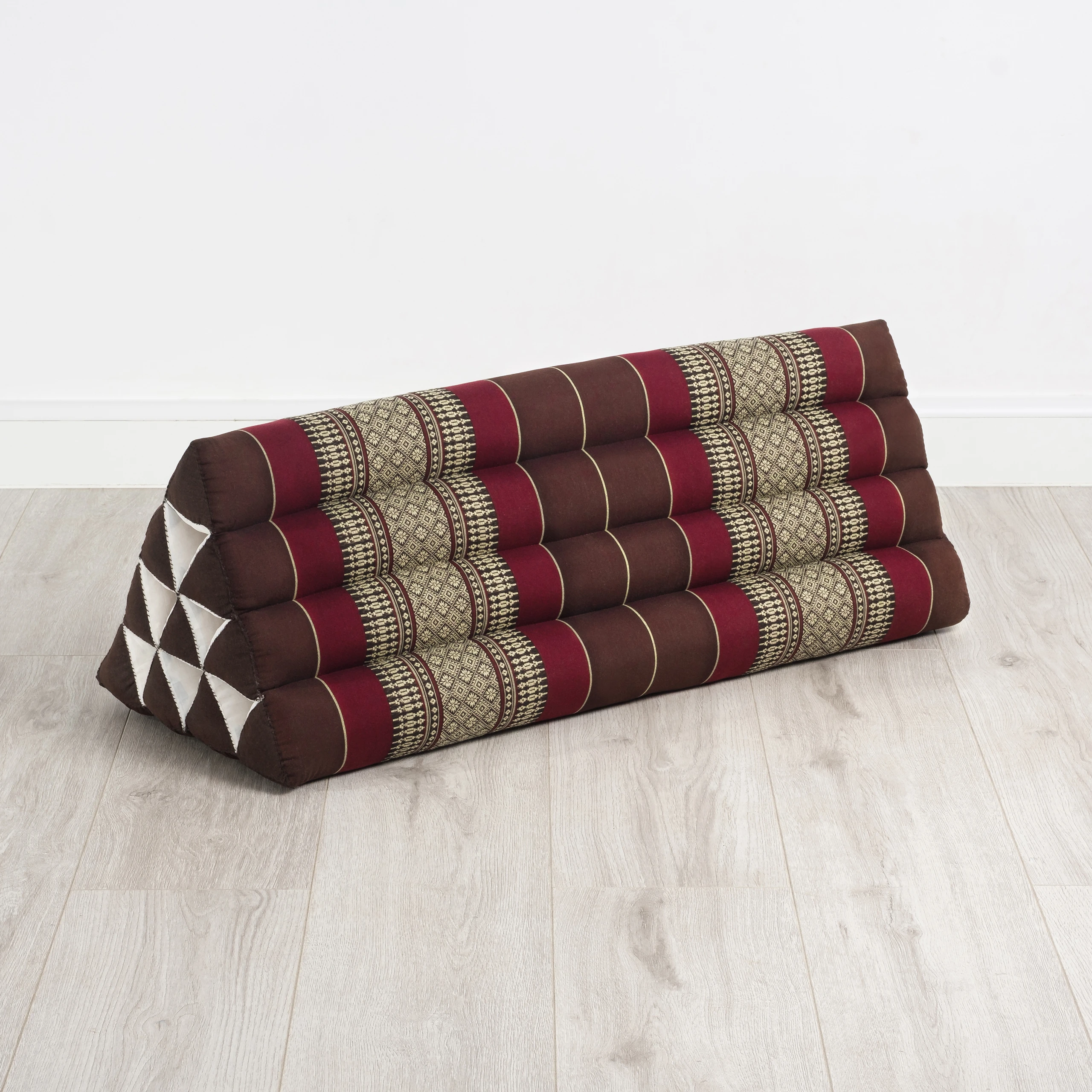 Coussin triangulaire large en kapok