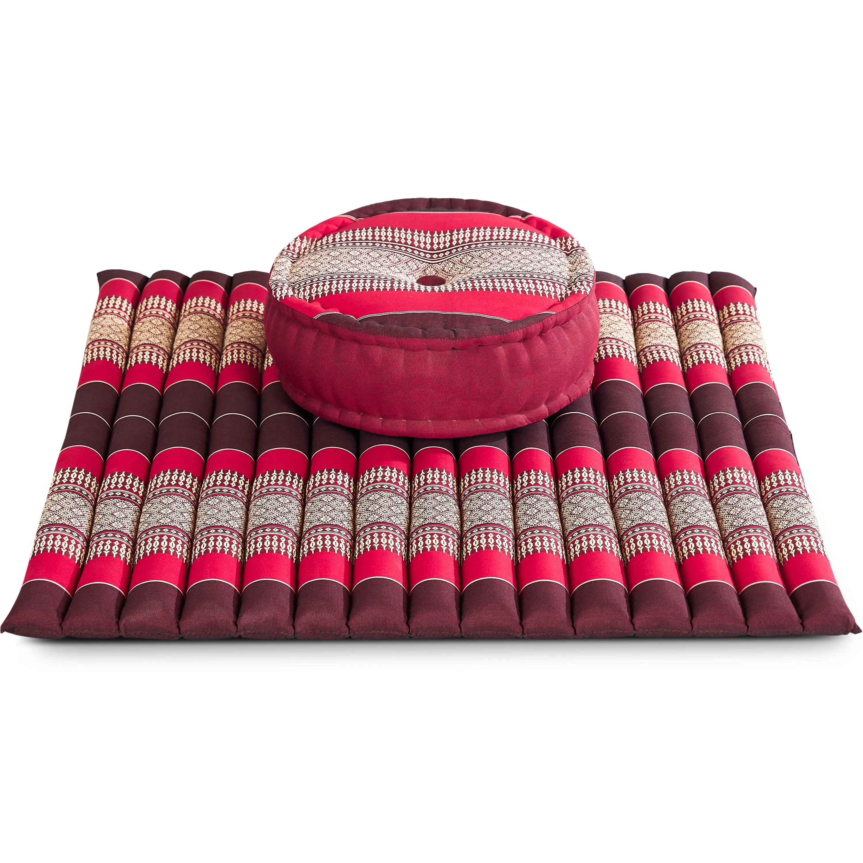 Set de coussins de méditation en kapok XL