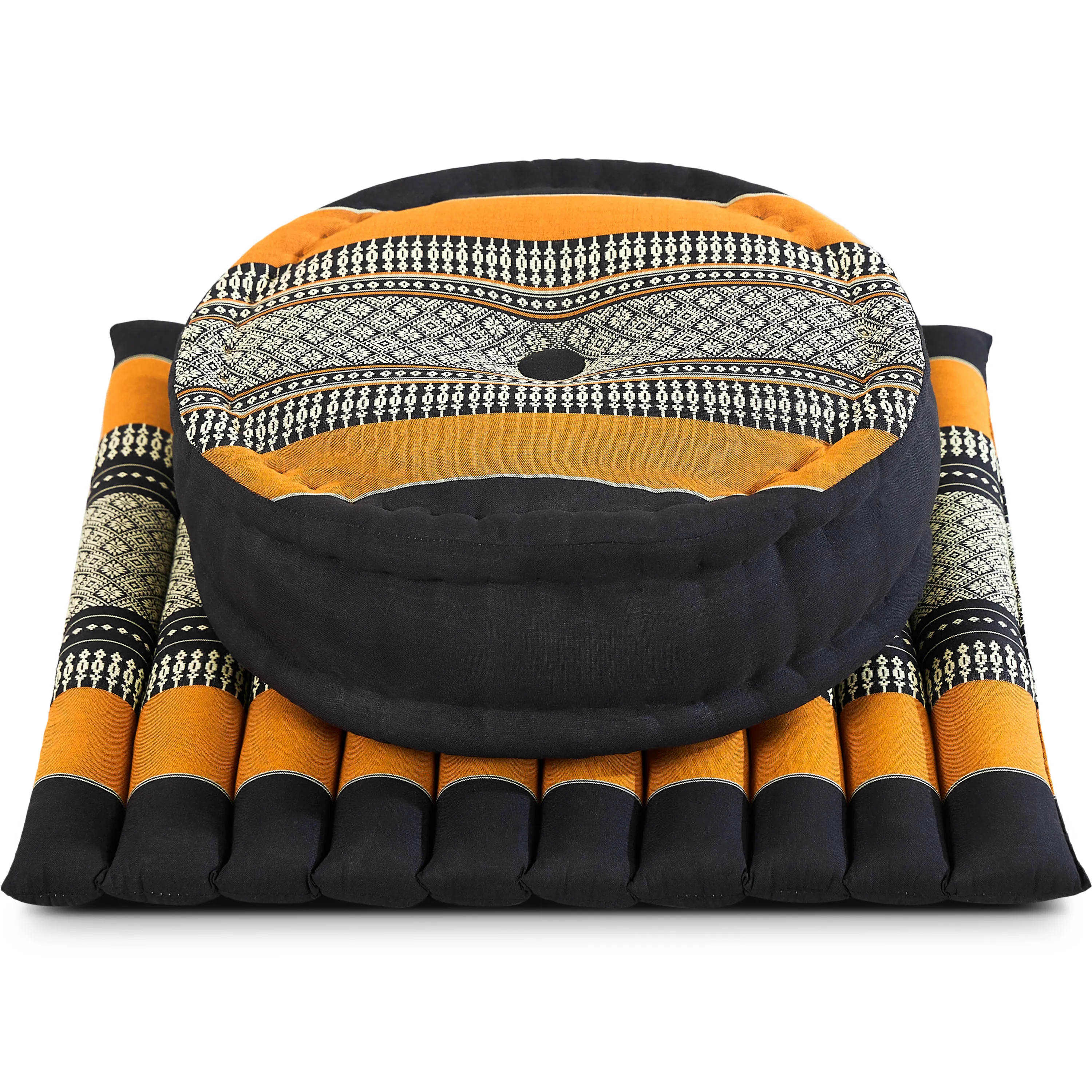 Set de coussins de méditation en kapok L