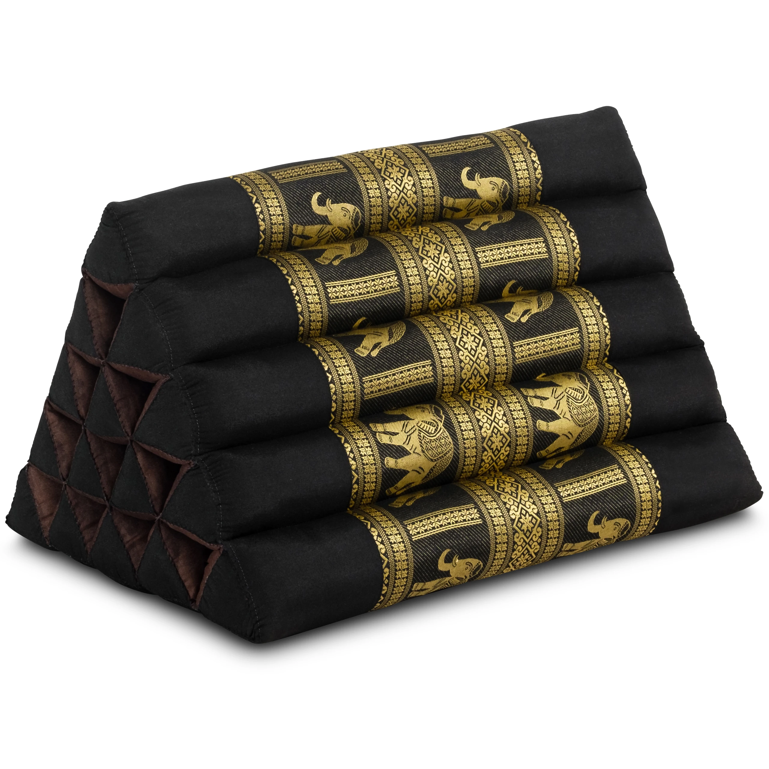 Coussin triangulaire haut en kapok, Deluxe