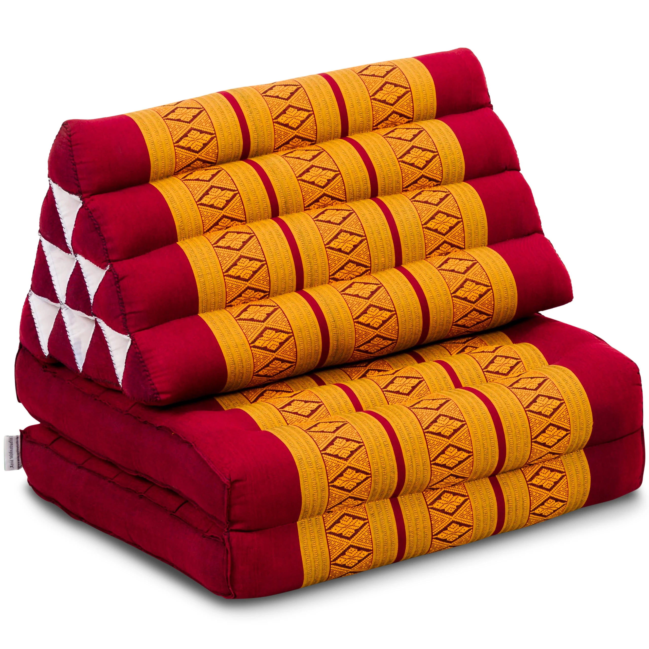 Coussin thaï avec matelas 2 parties en kapok