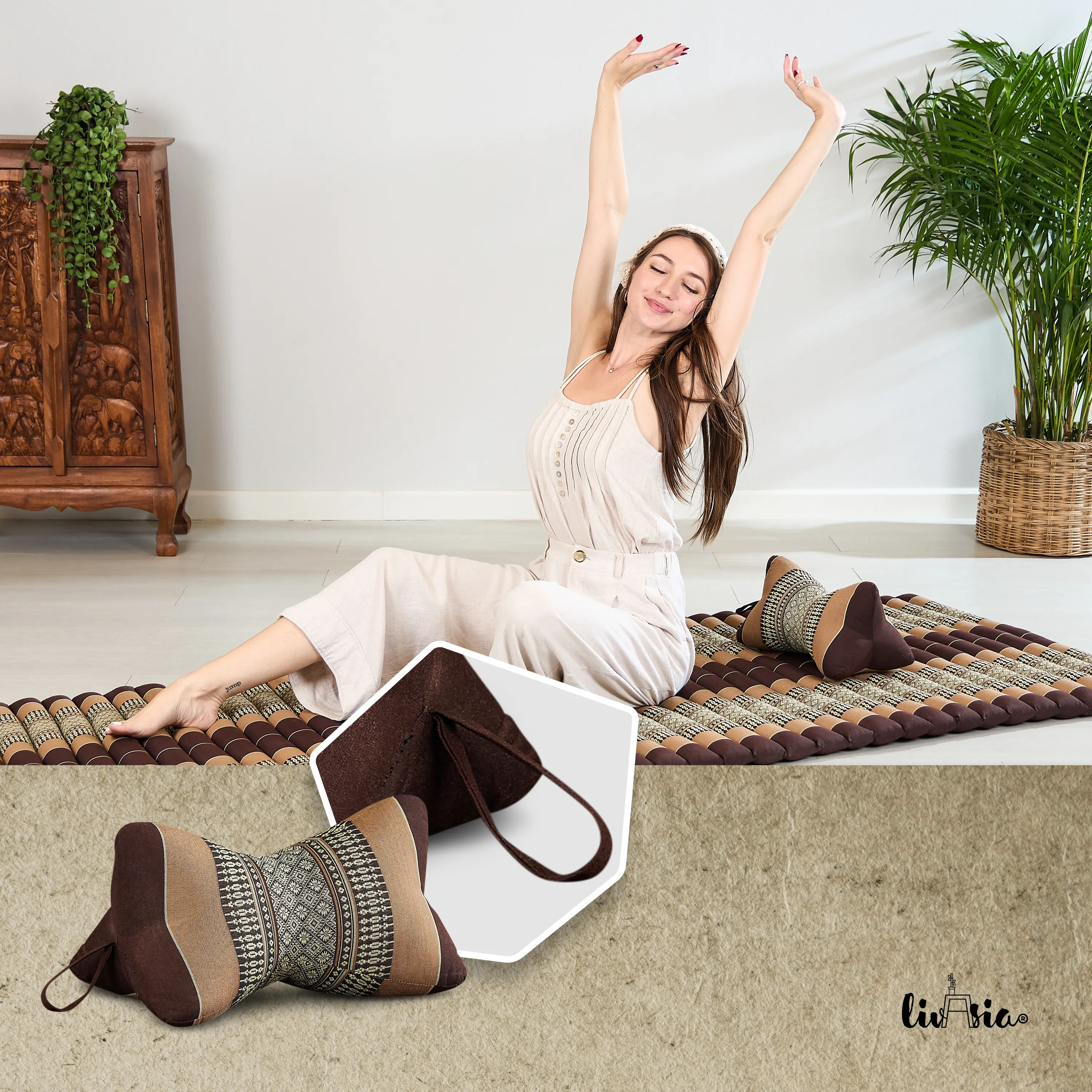Coussin os en kapok