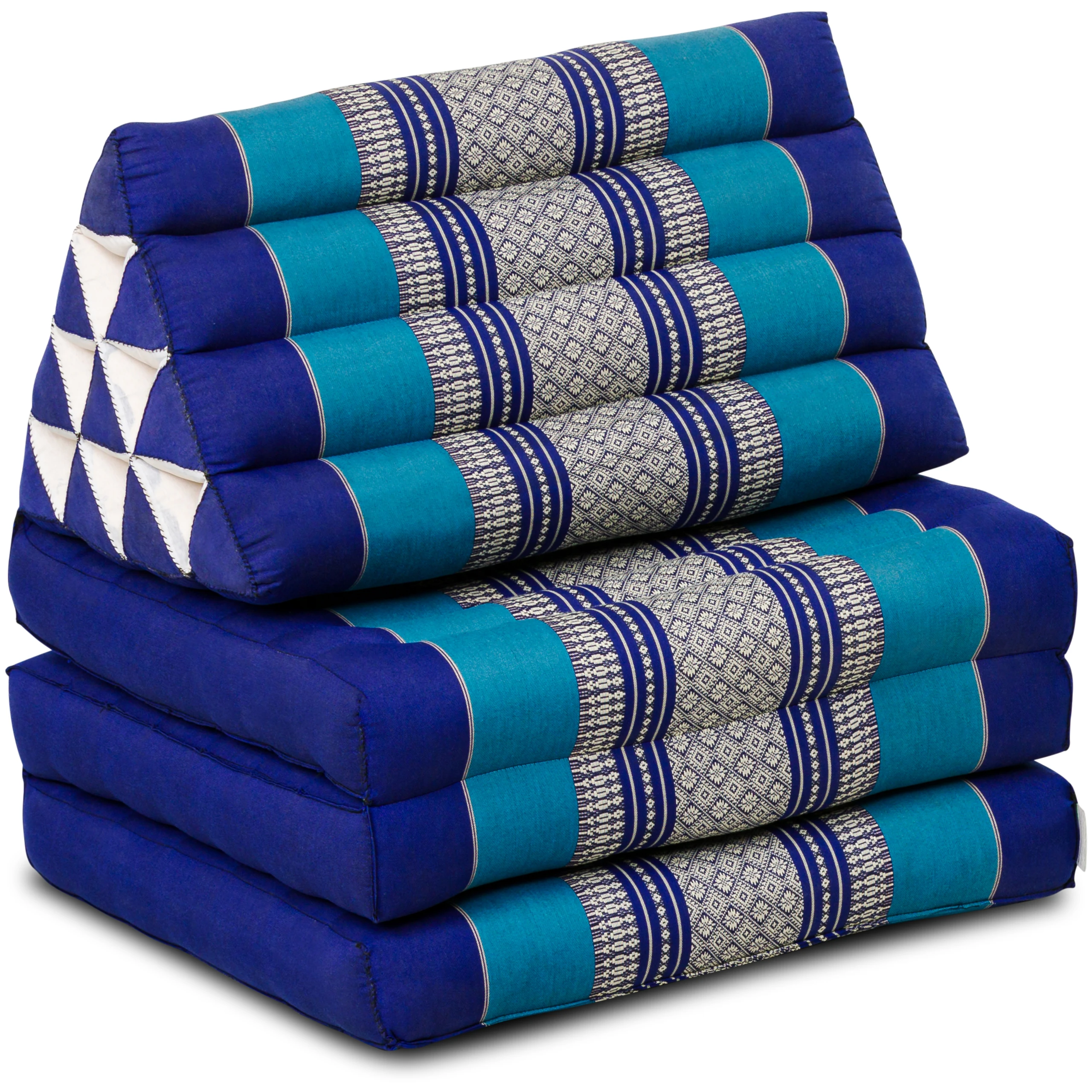 Coussin thaï avec matelas 3 parties en kapok, Classic