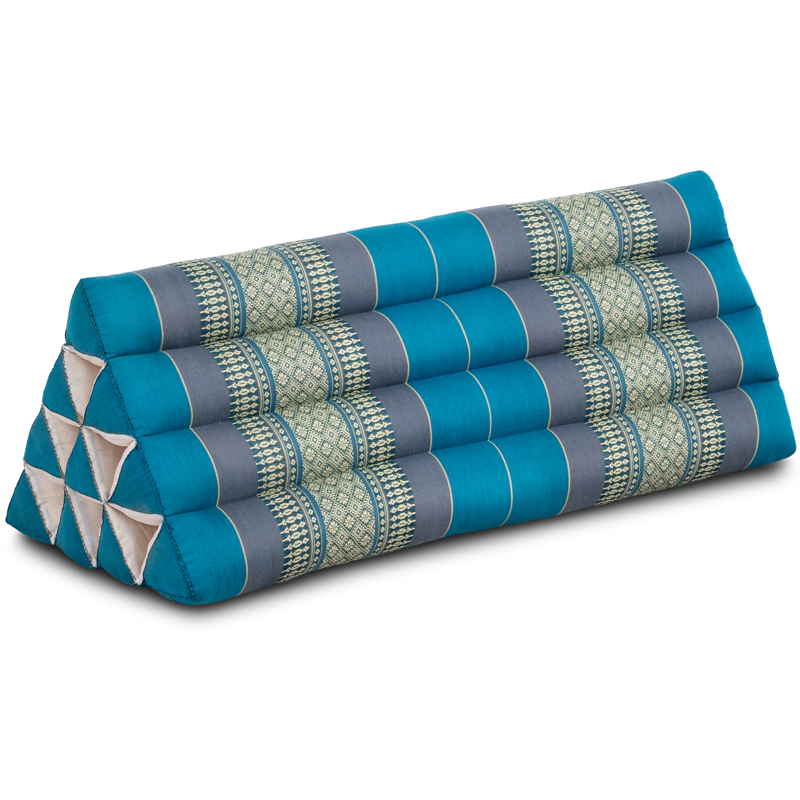 Coussin triangulaire large en kapok