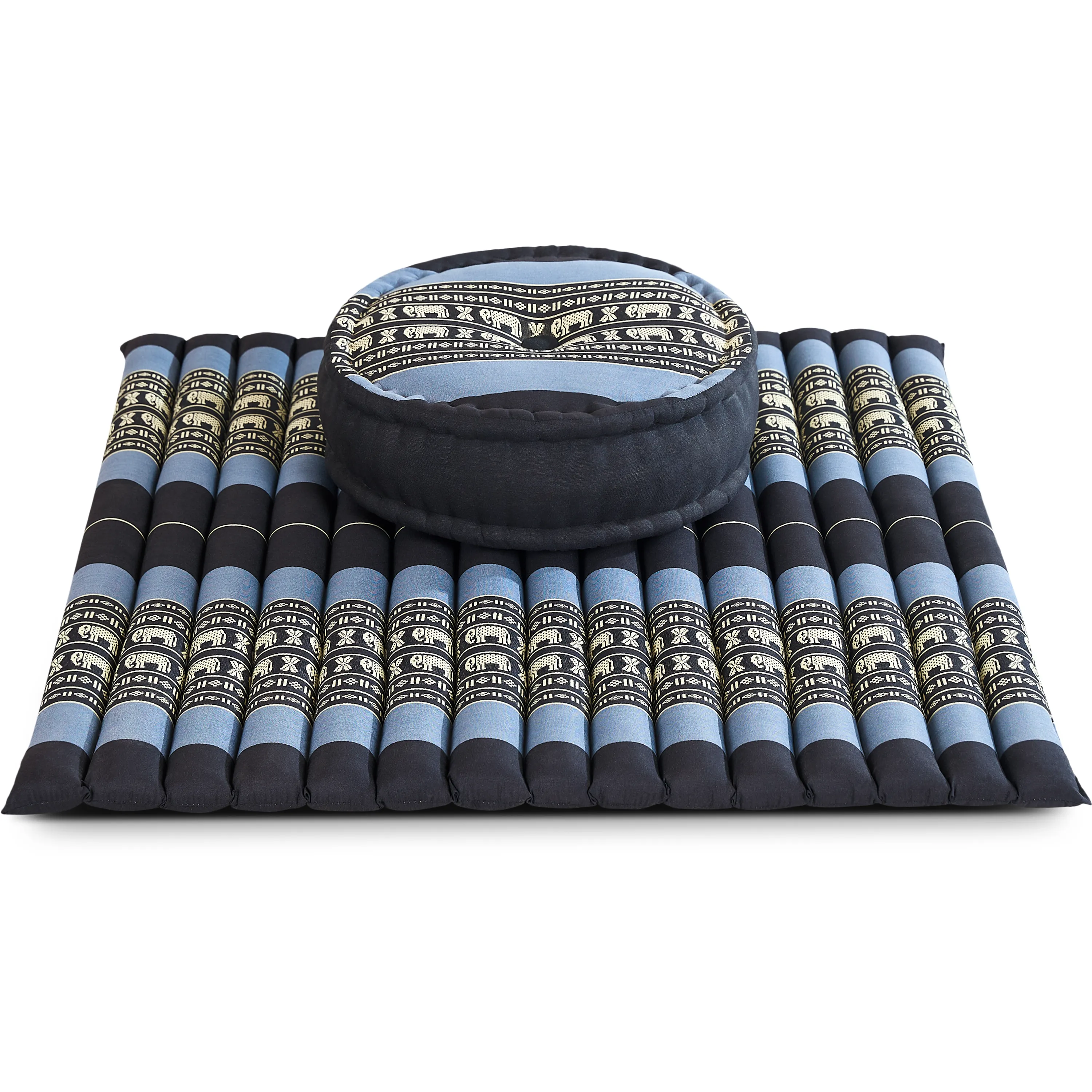 Set de coussins de méditation en kapok XL
