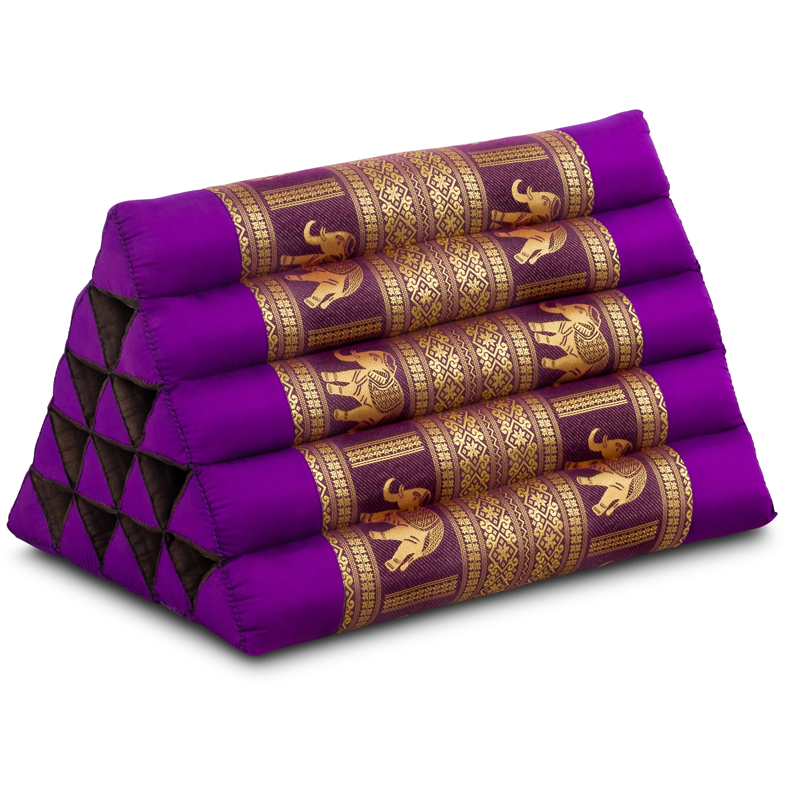 Coussin triangulaire haut en kapok, Deluxe