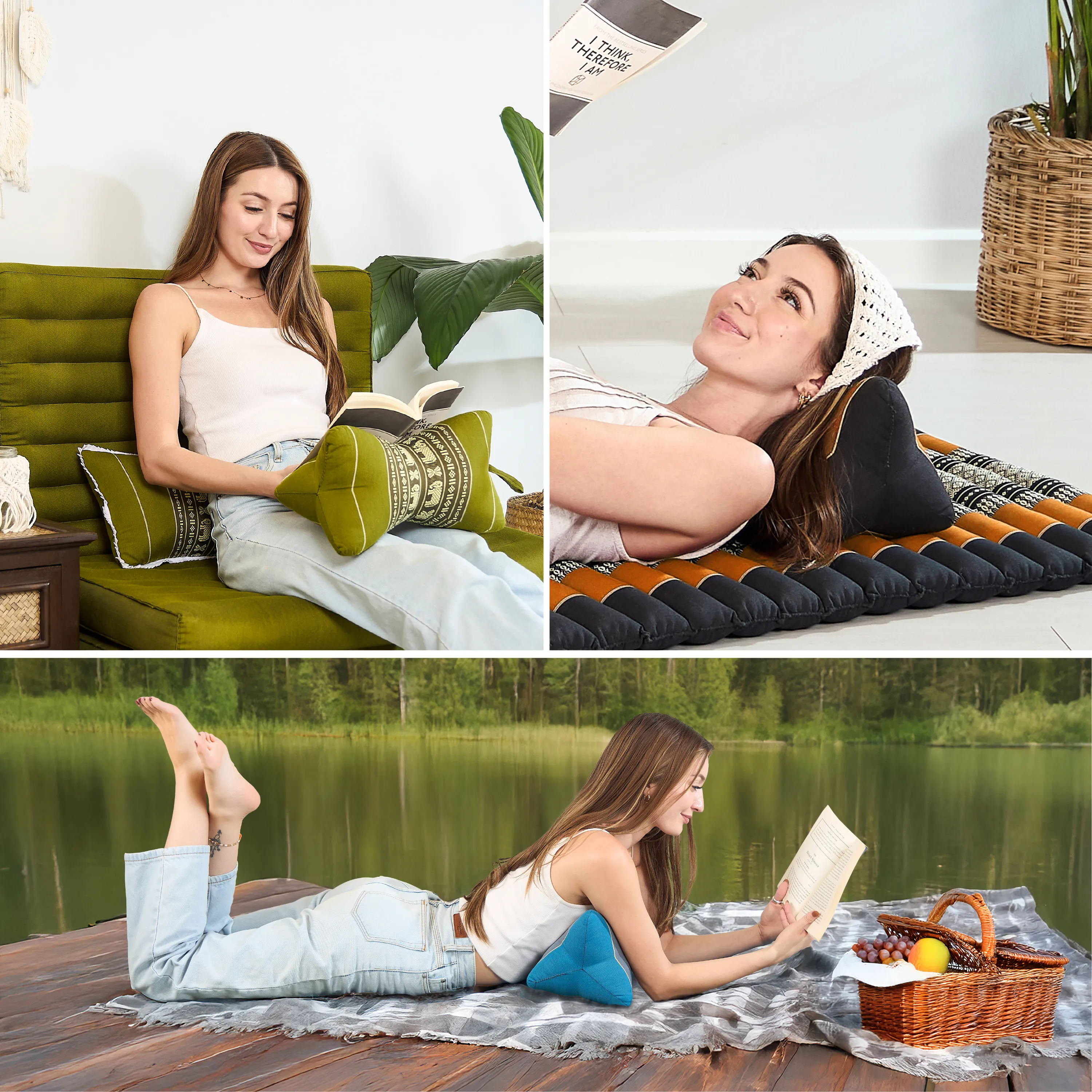 Coussin os en kapok