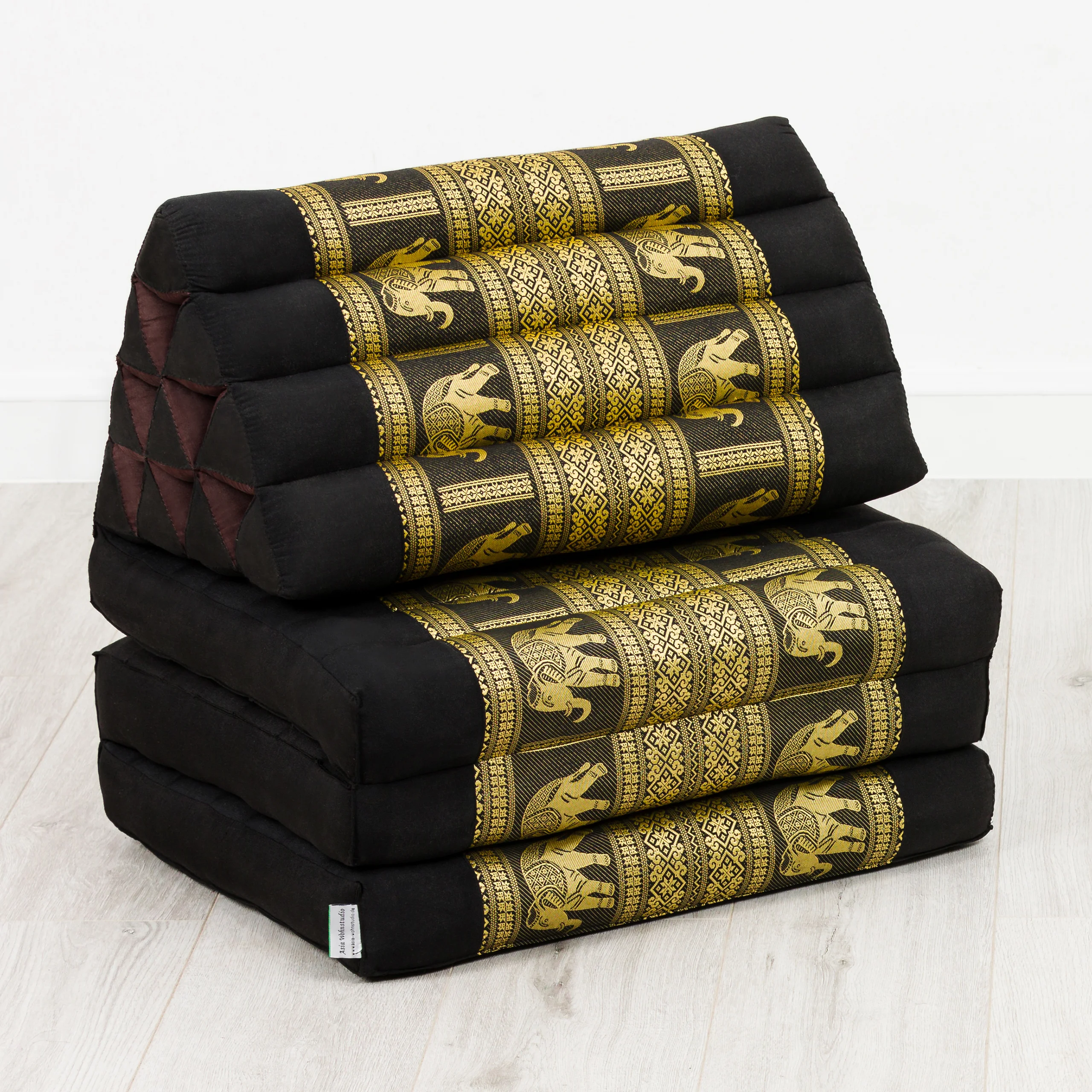 Coussin thaï avec matelas 3 parties en kapok, Deluxe