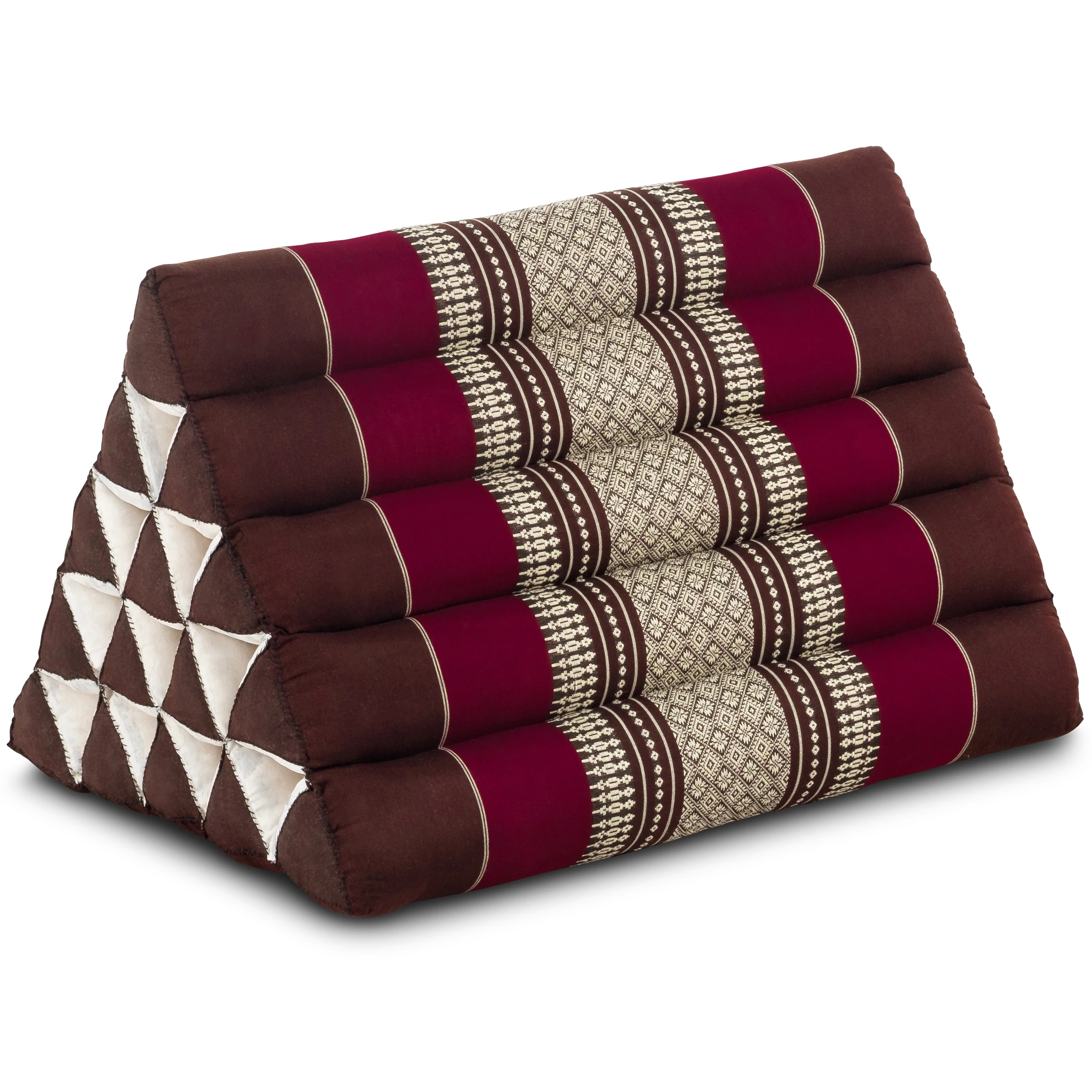 Coussin triangulaire haut en kapok, Classic