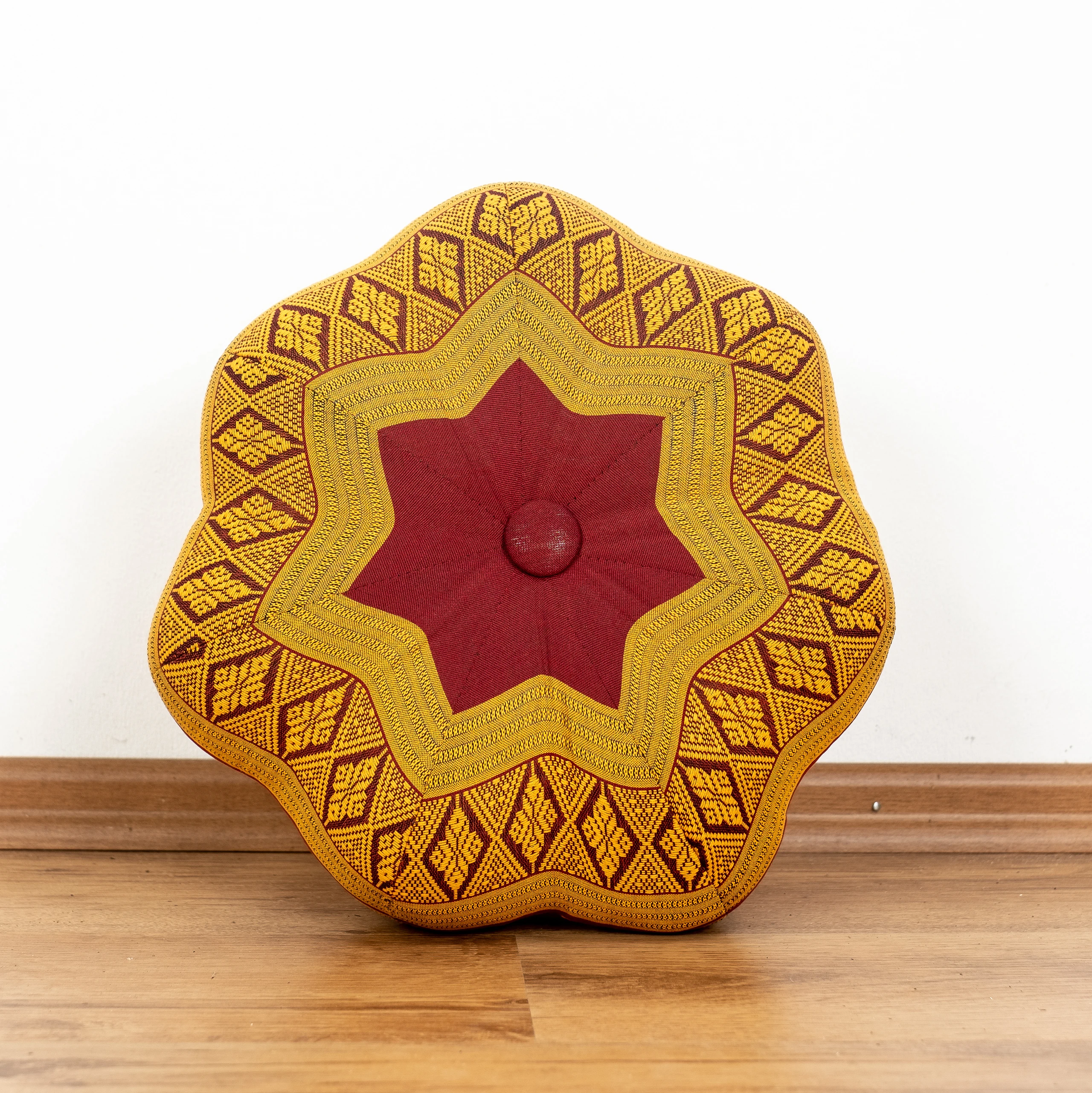 Zafu étoile petite taille en kapok