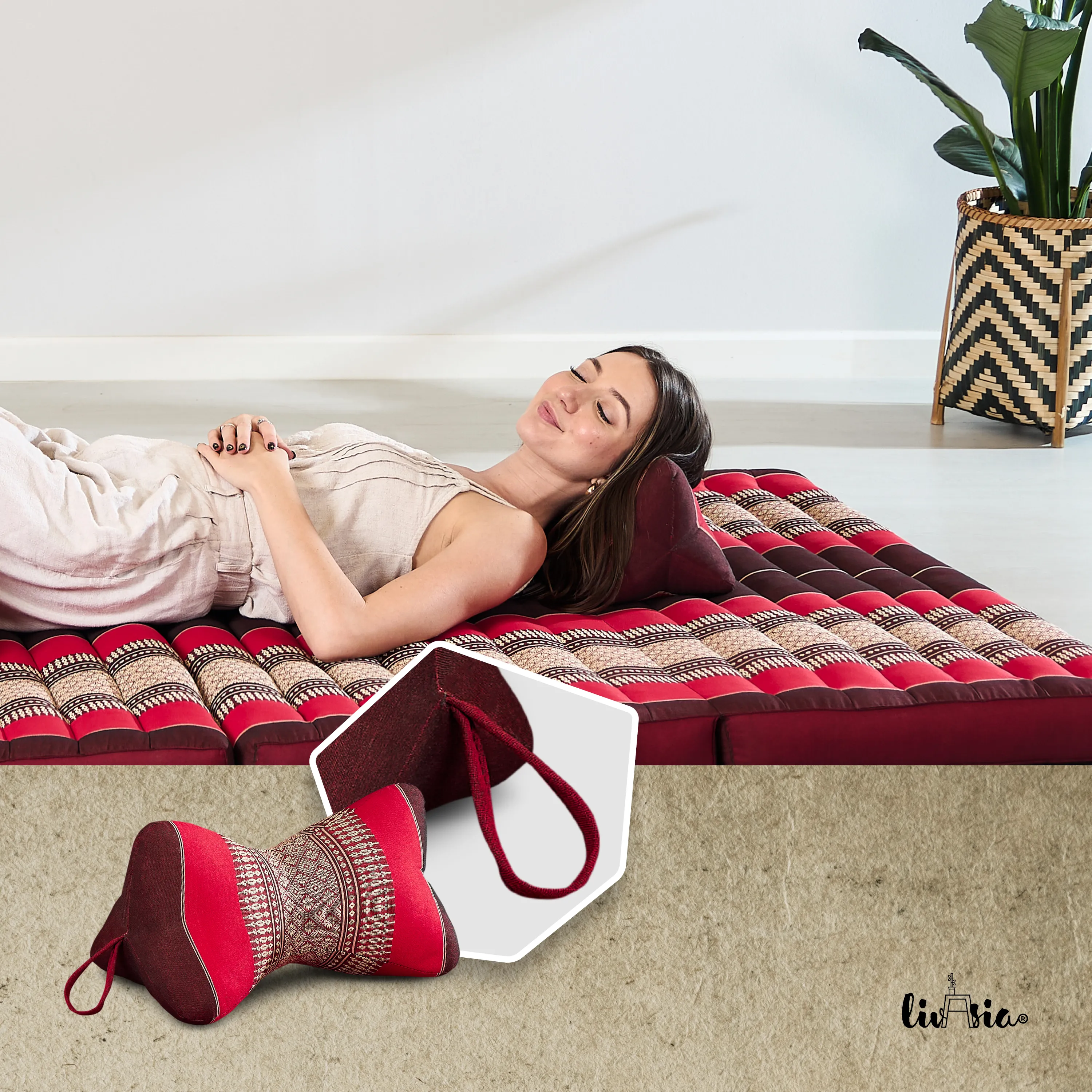 Coussin os en kapok