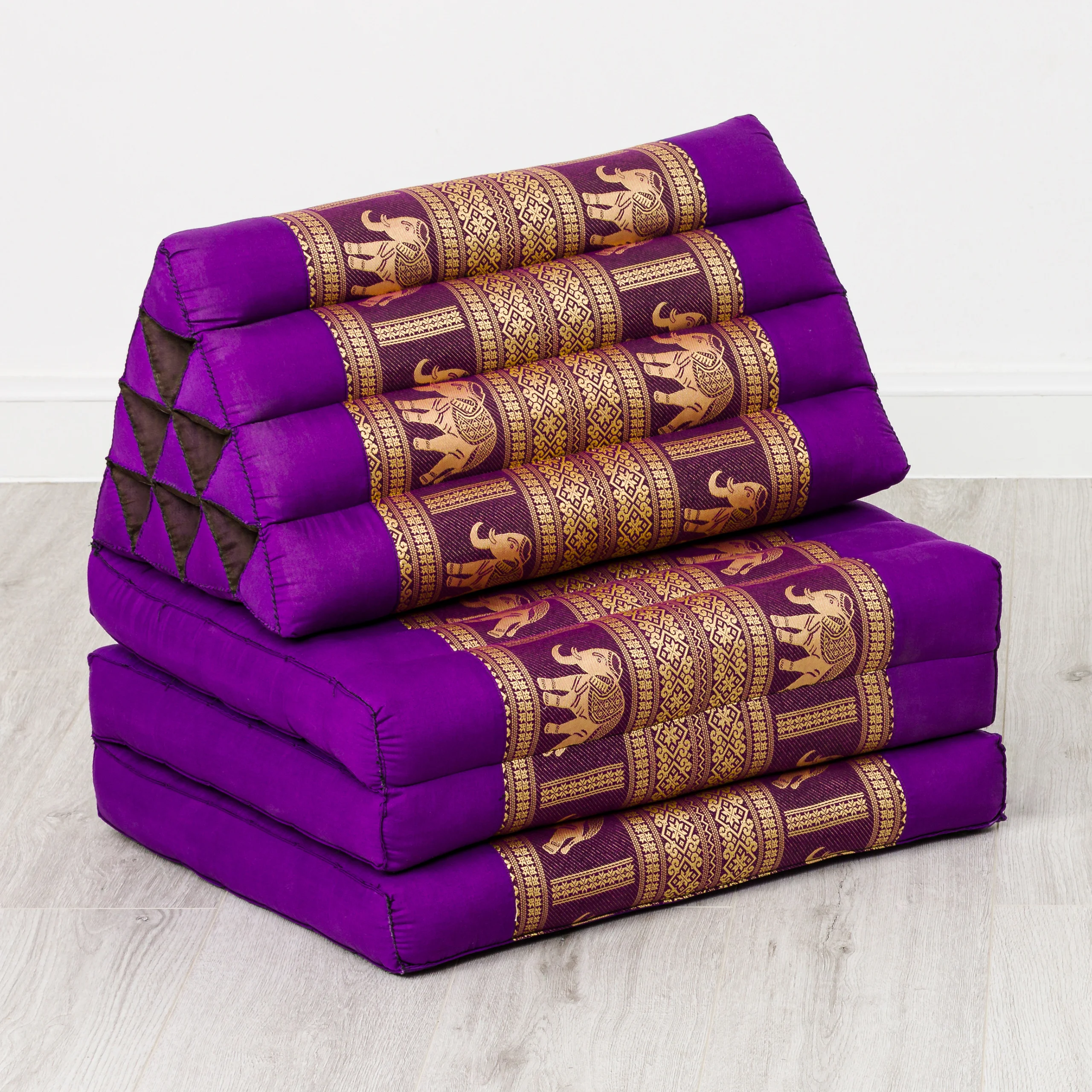 Coussin thaï avec matelas 3 parties en kapok, Deluxe