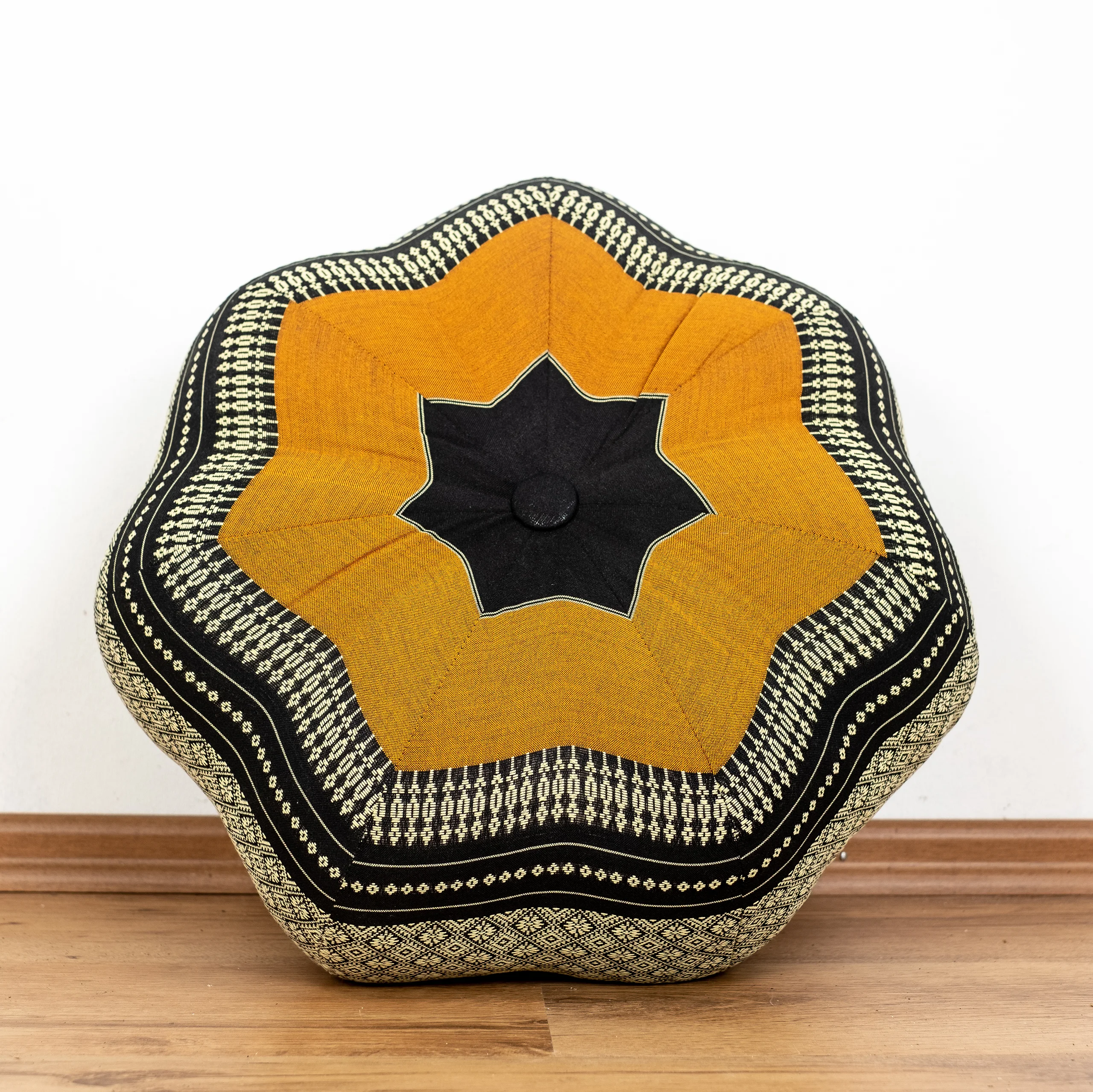 Zafu étoile grande taille en kapok