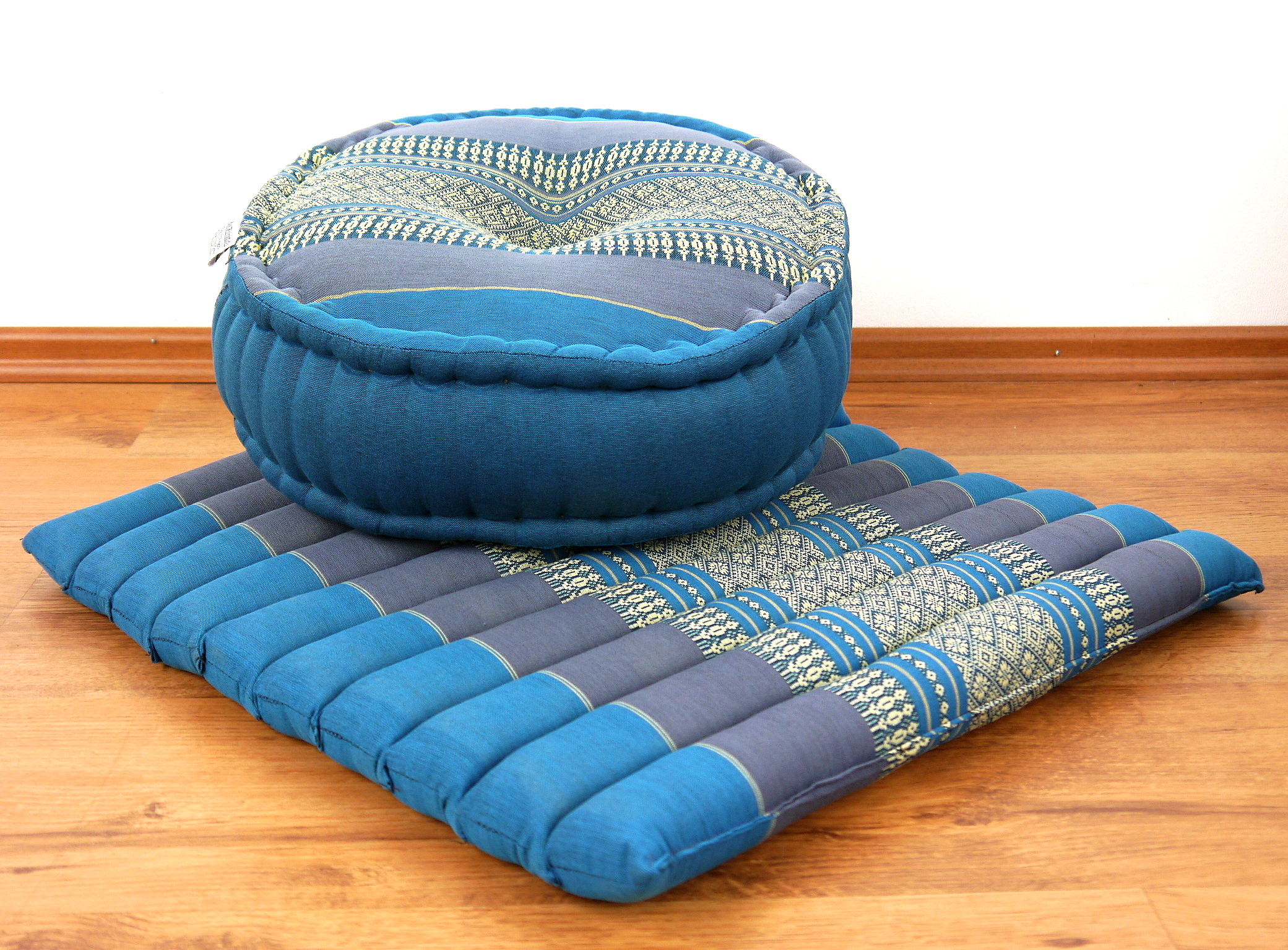 Set de coussins de méditation en kapok L