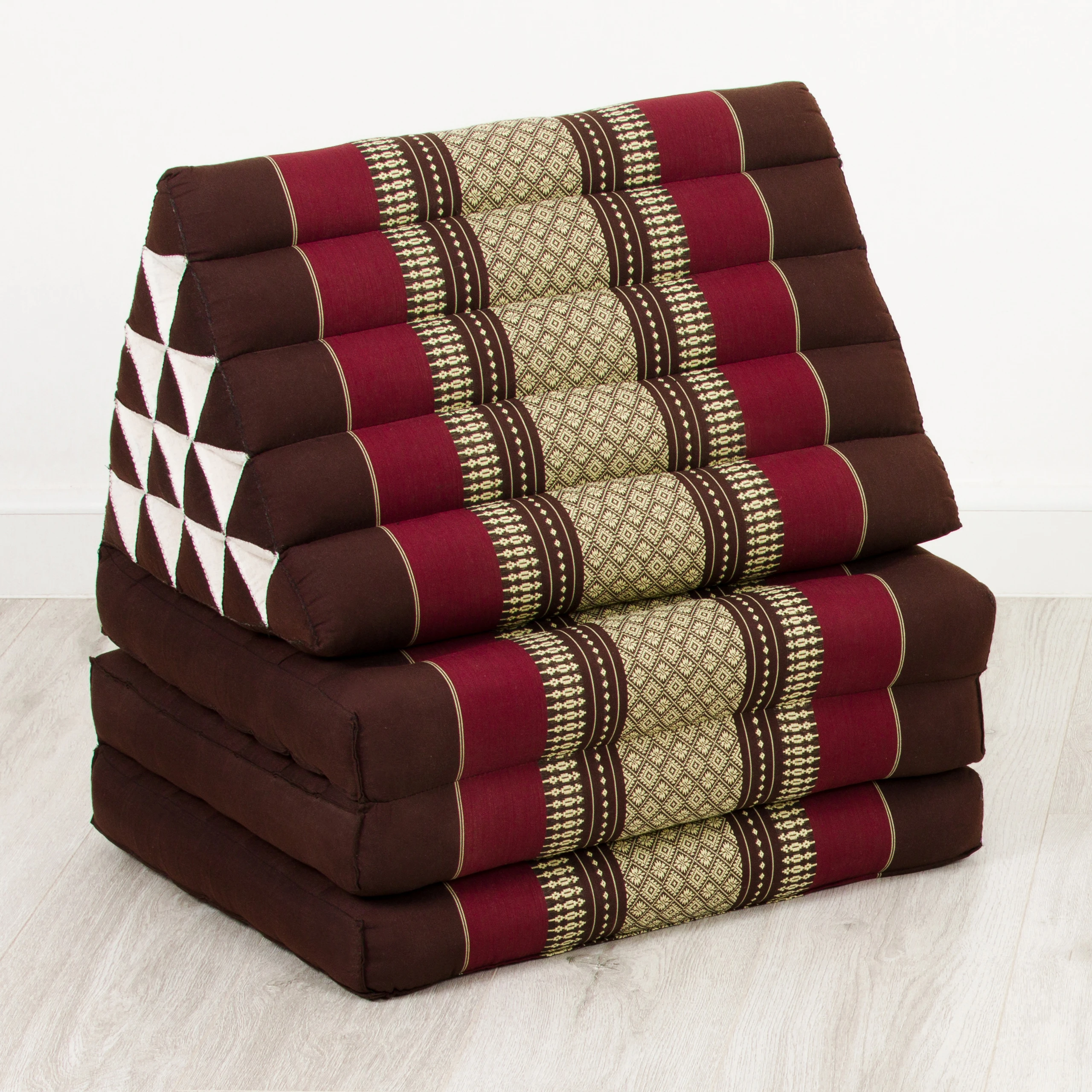 Coussin thaï en kapok hauteur XXL