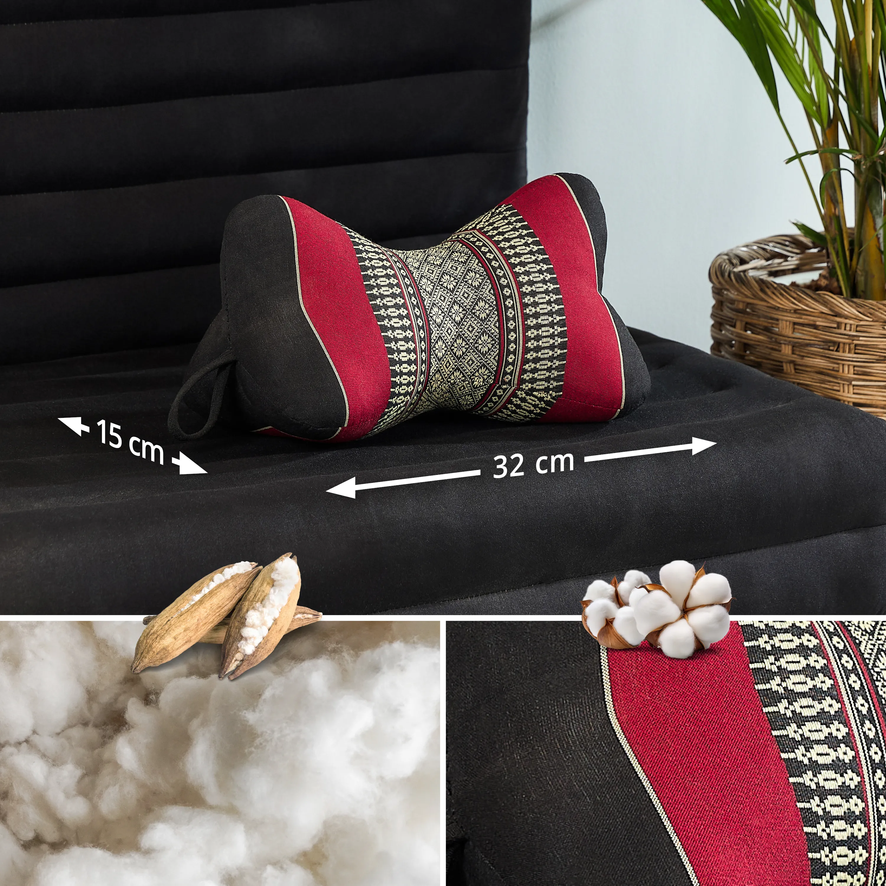 Coussin os en kapok