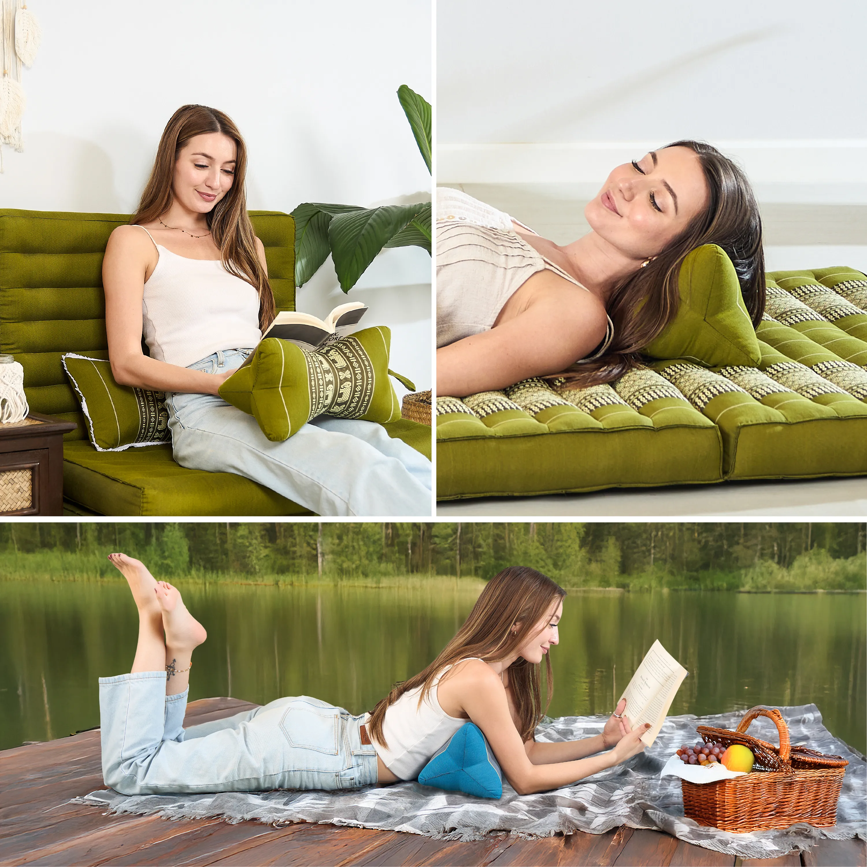 Coussin os en kapok