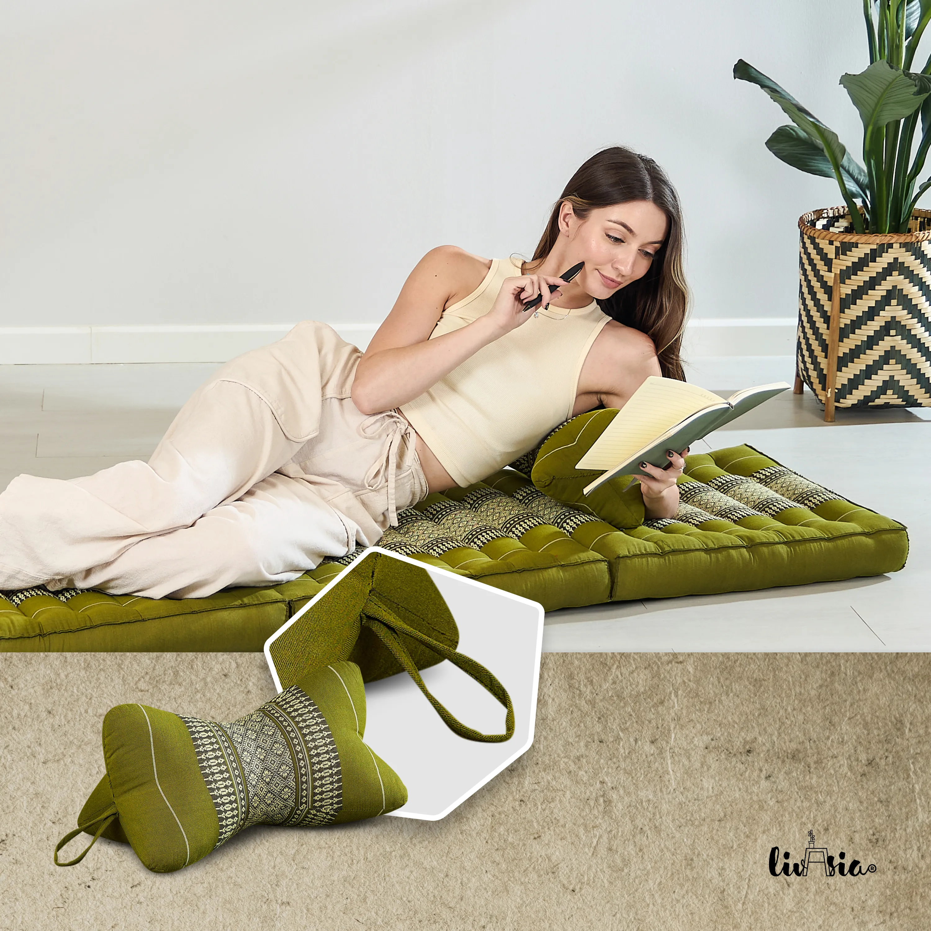 Coussin os en kapok