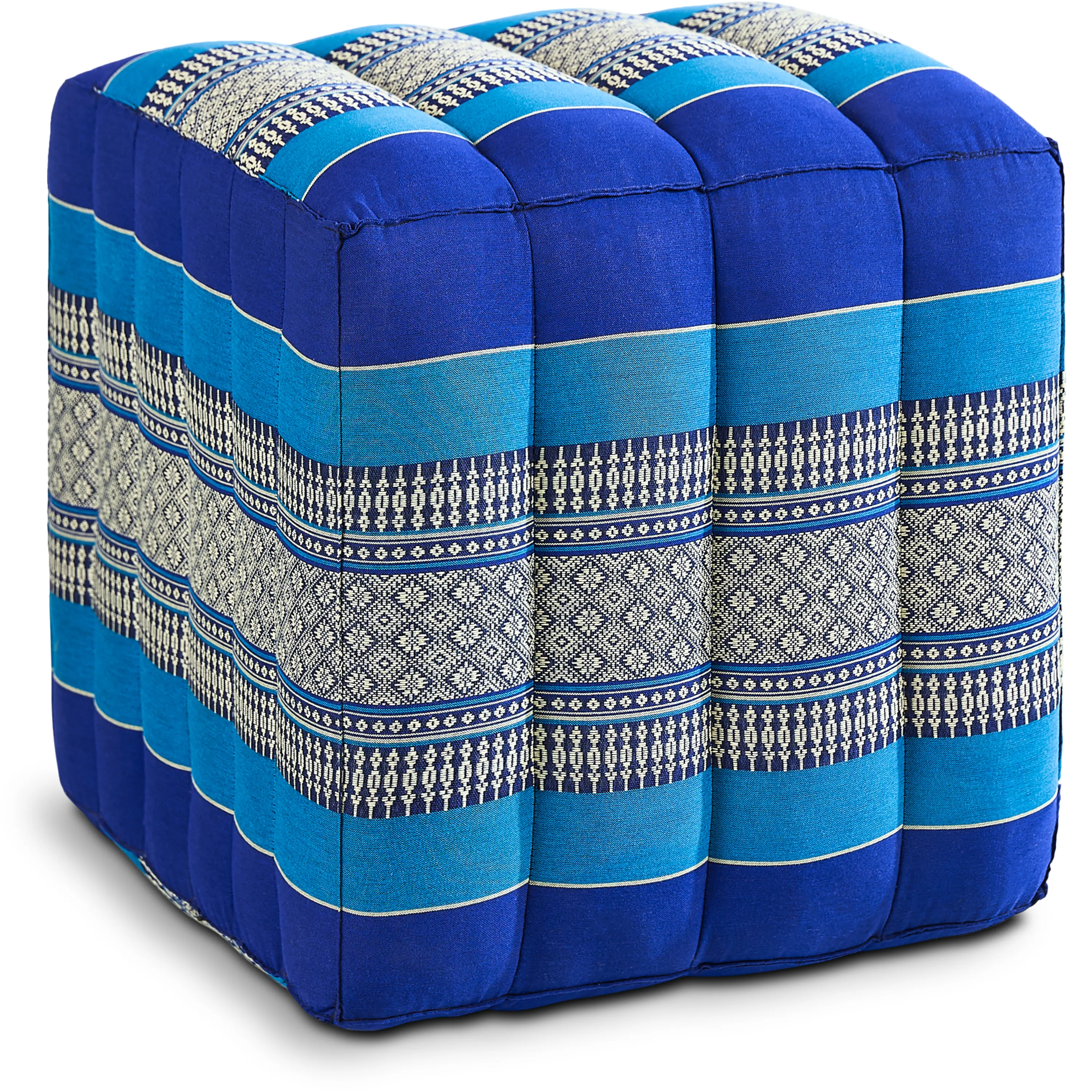 Coussin cube en kapok