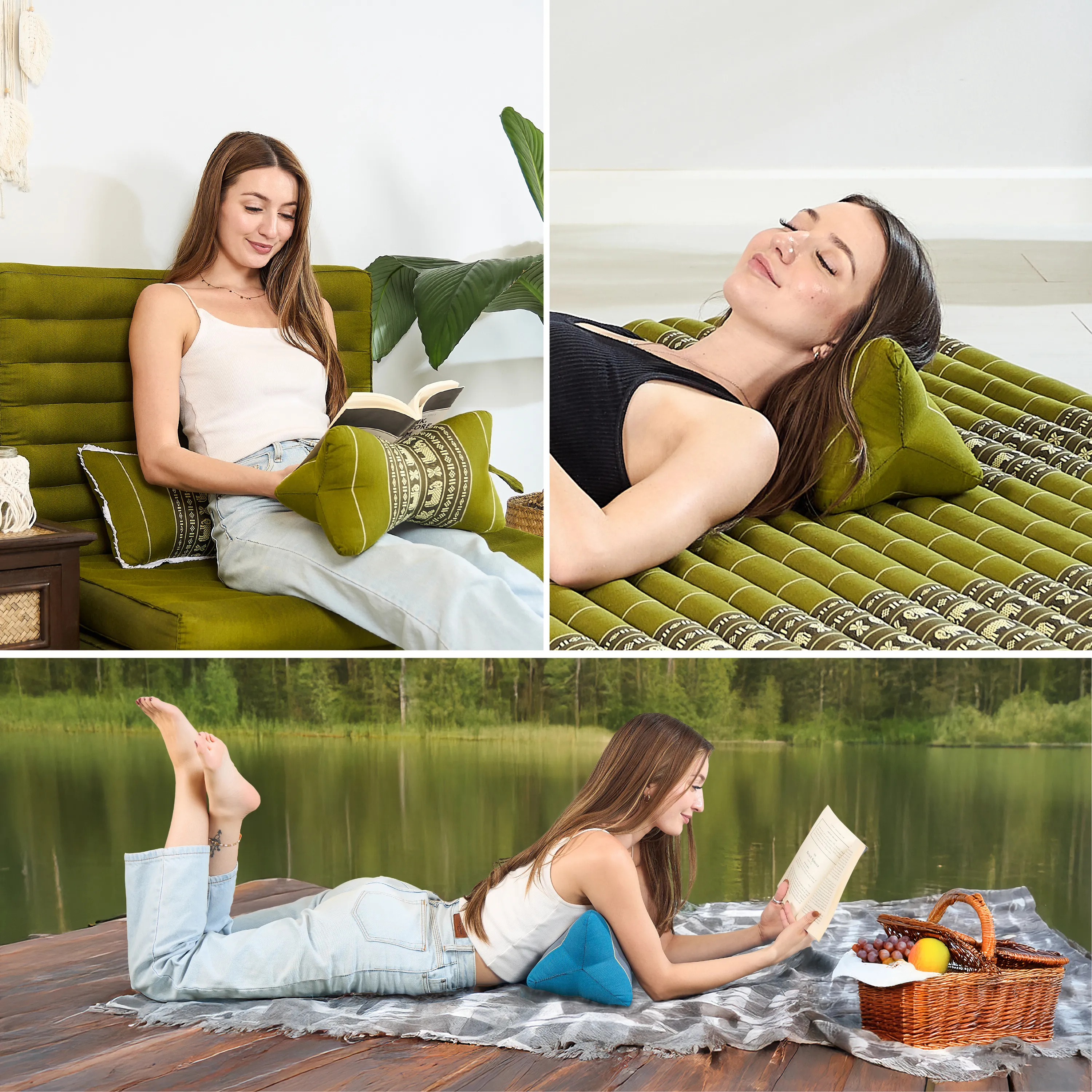 Coussin os en kapok