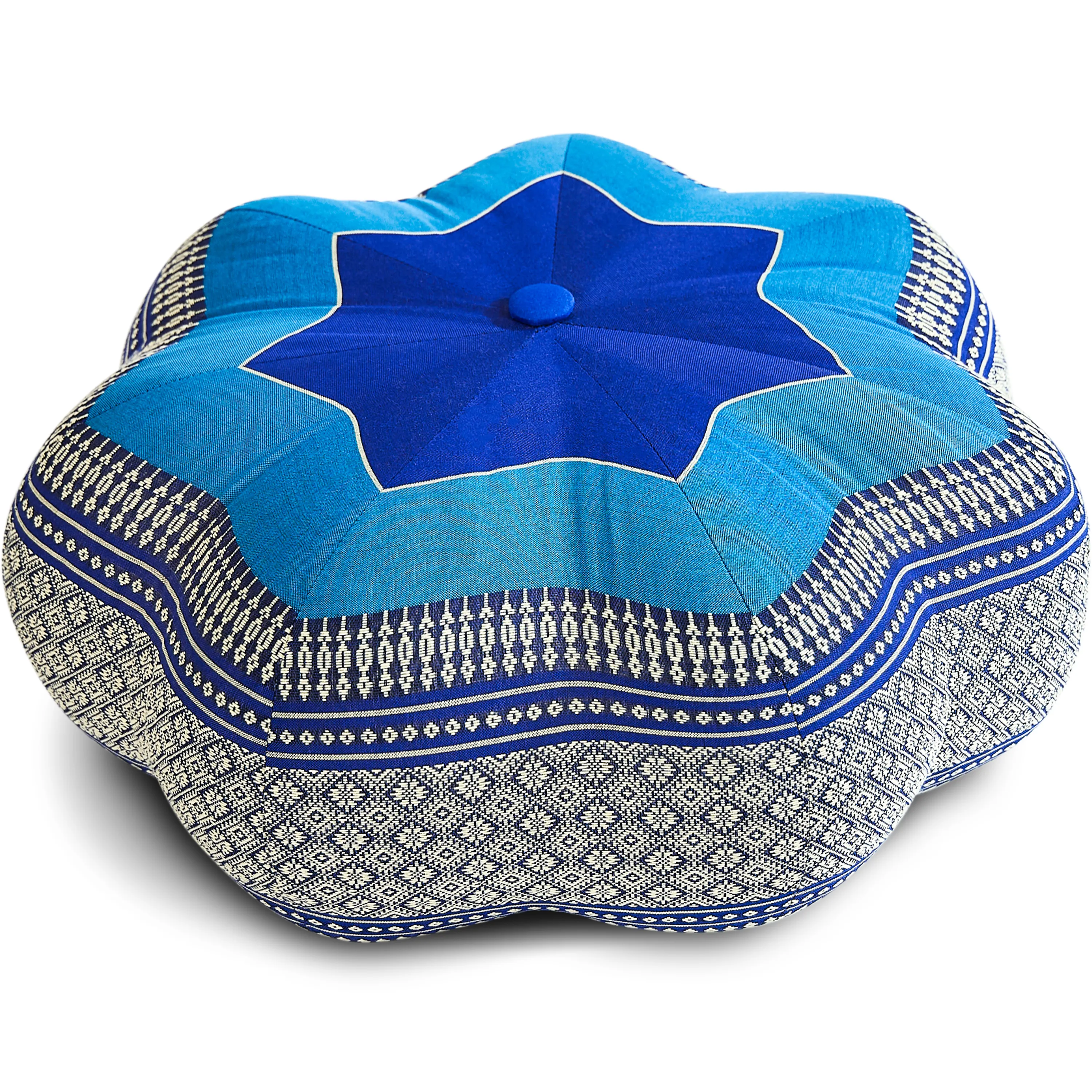 Zafu étoile grande taille en kapok