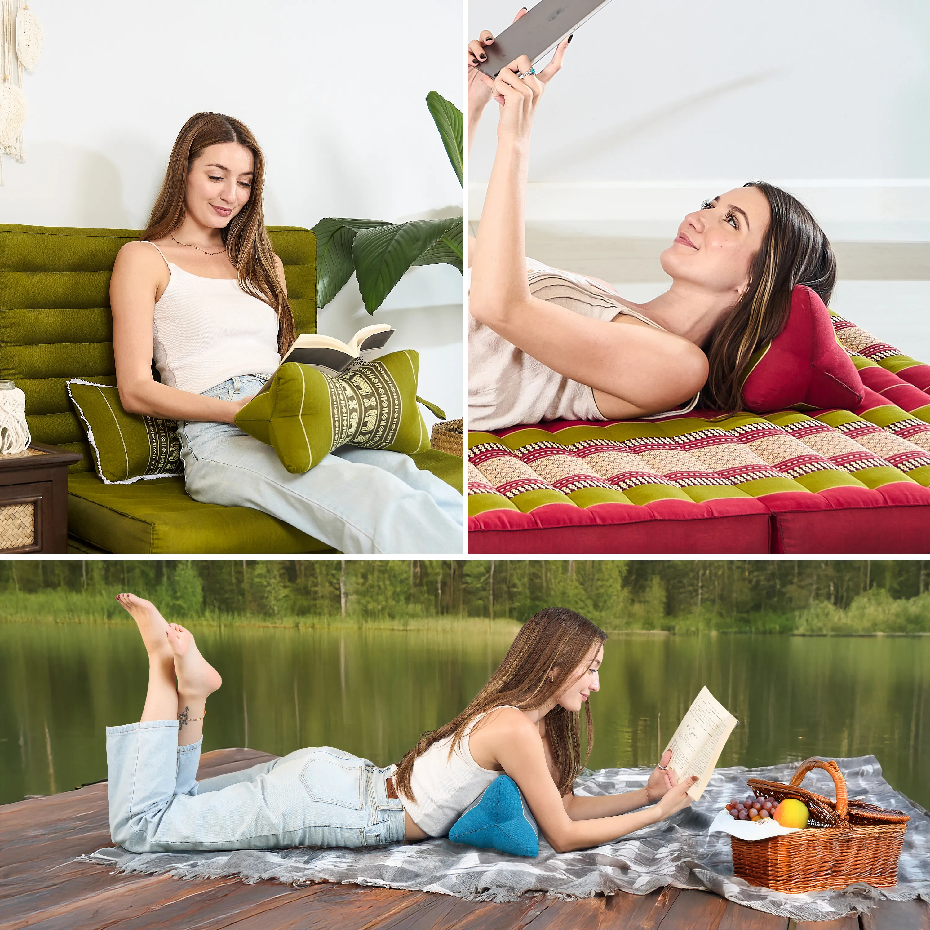 Coussin os en kapok