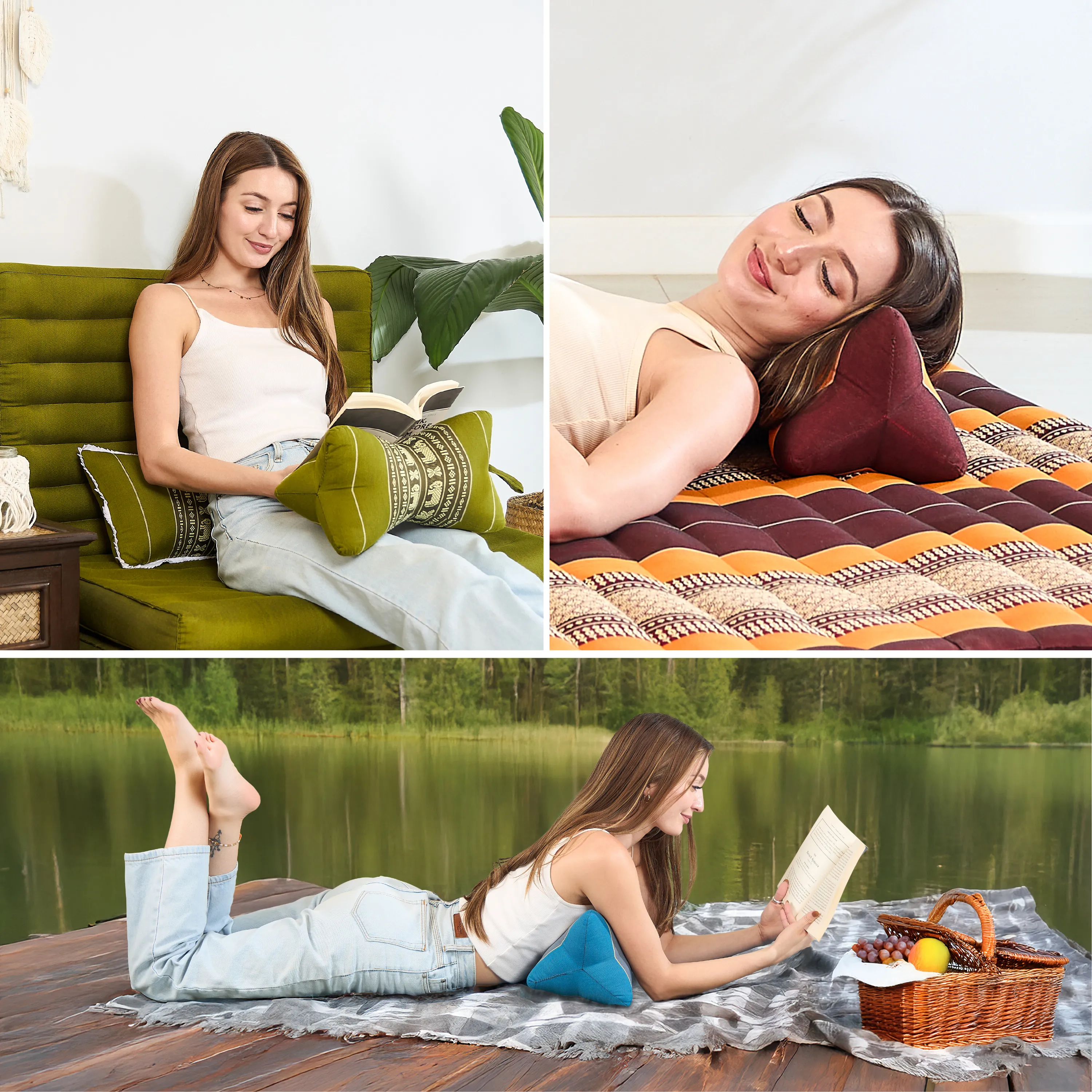 Coussin os en kapok